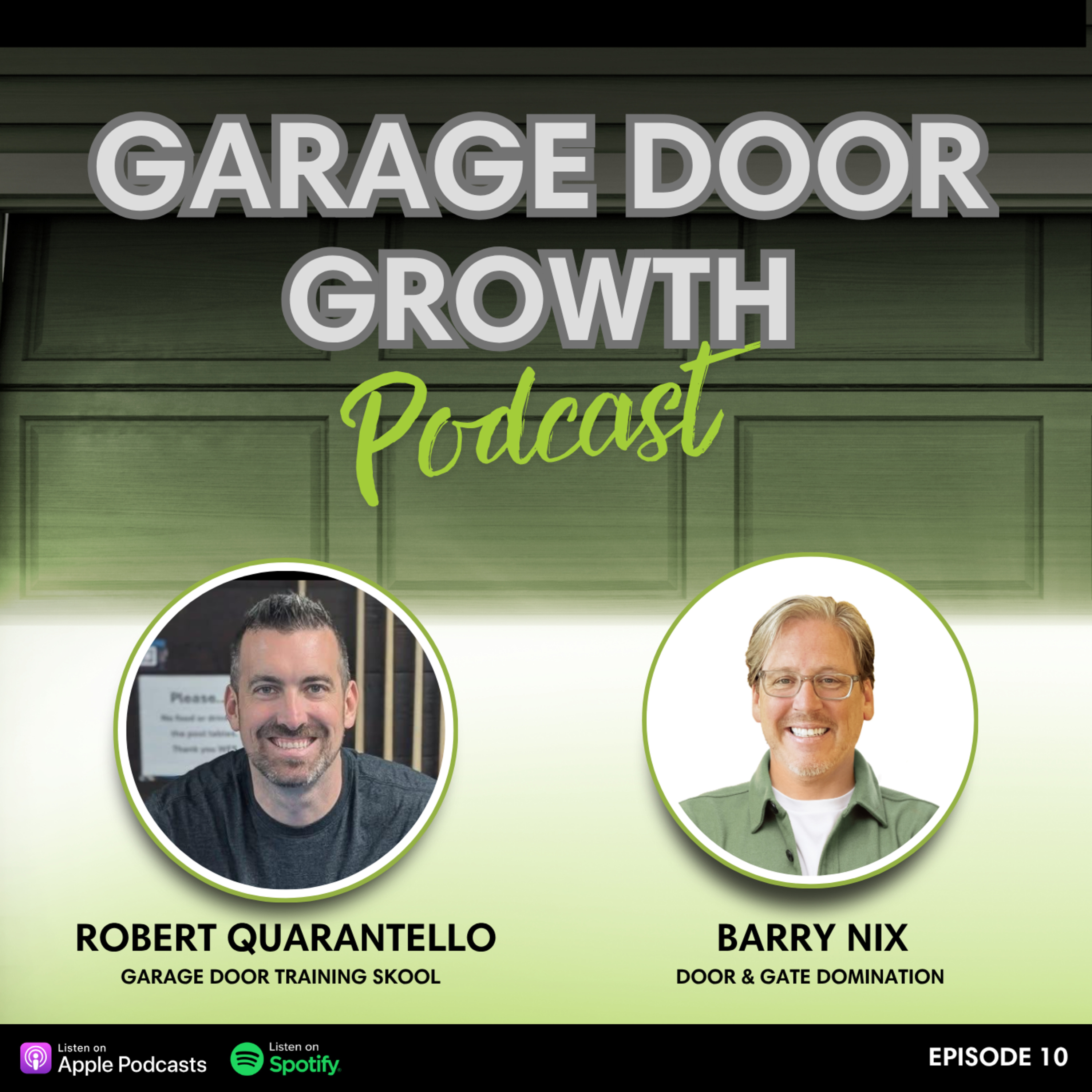 From Teacher to Garage Door Entrepreneur: Robert Quarantello’s Success Story