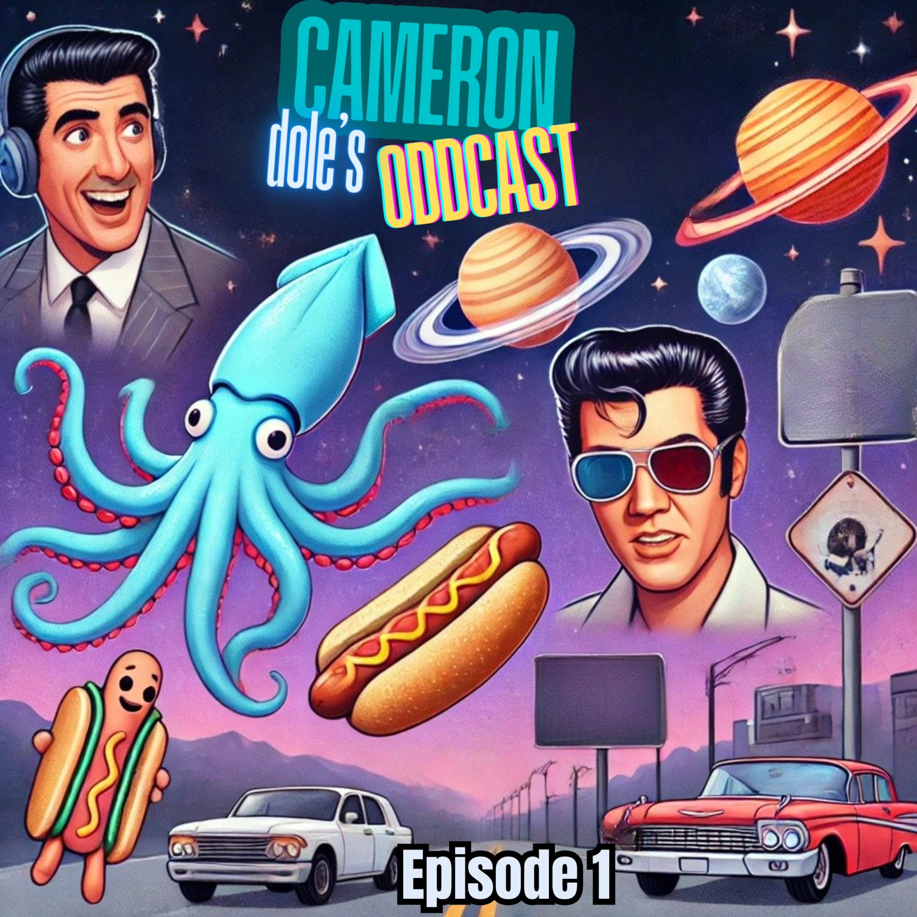 Squid Game, Elvis, Banned Hot Dogs and more: Cameron Dole's OddCast Episode 1 episode artwork