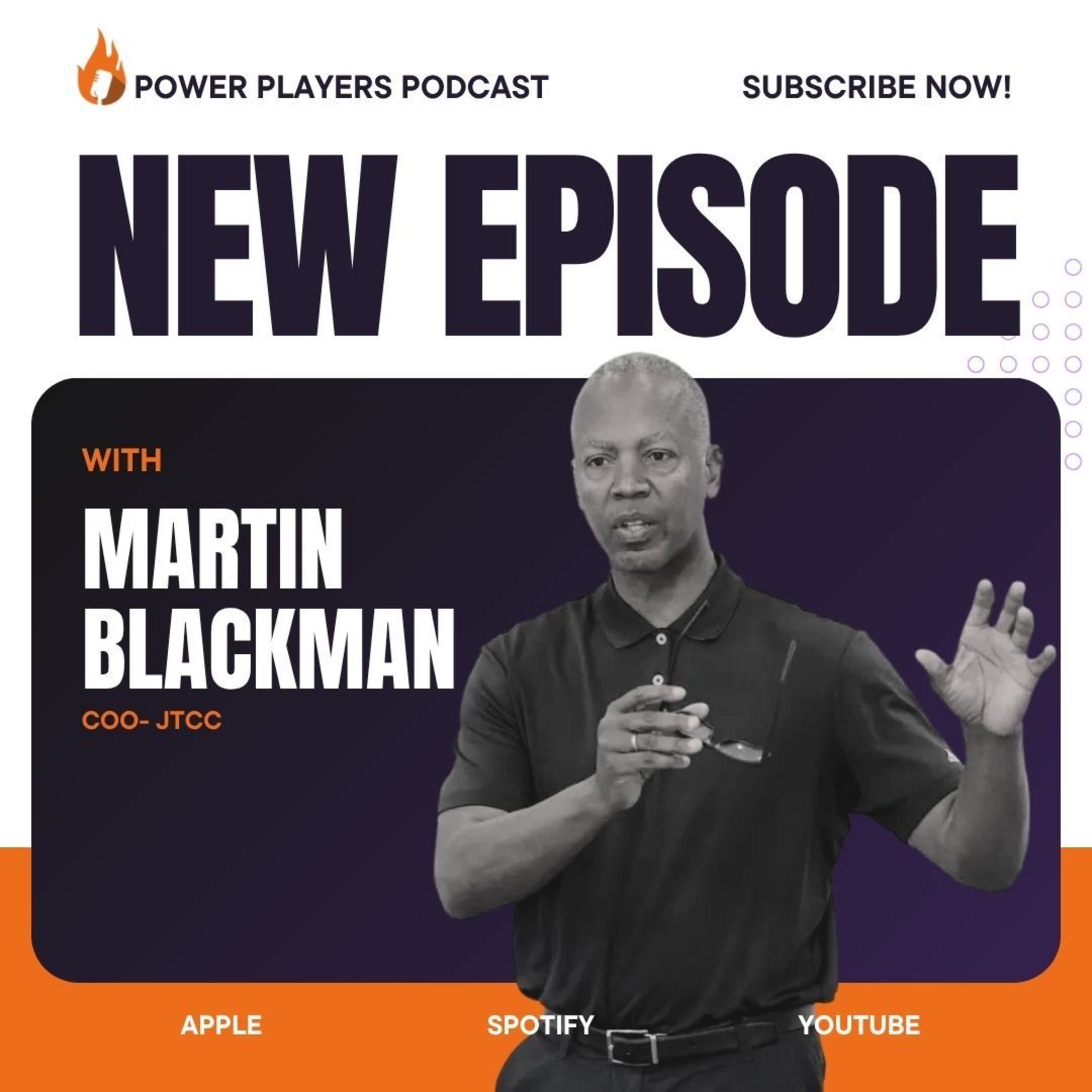 #6- Martin Blackman episode artwork