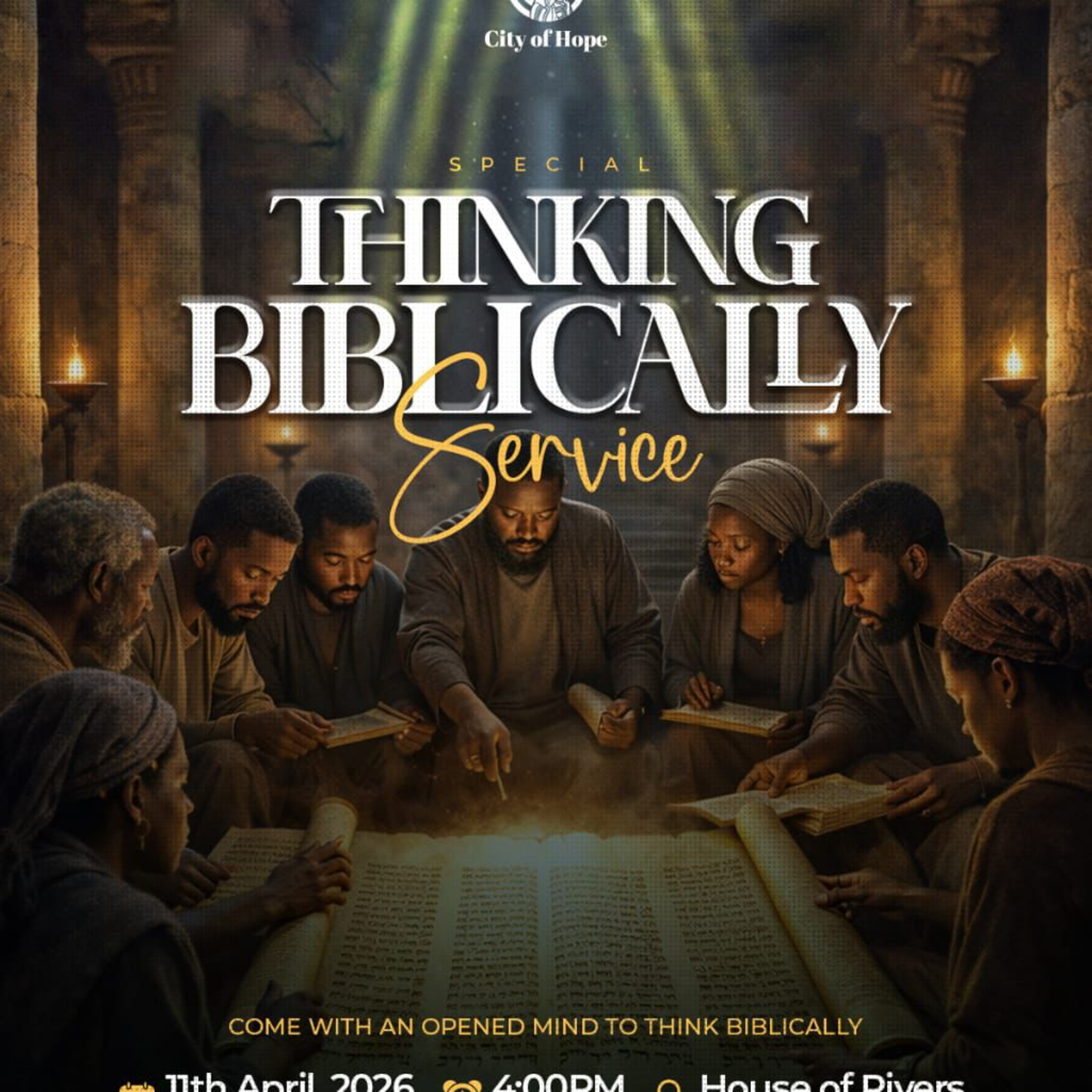 A SPECIAL THINIKING BIBLICALLY SERVICE episode artwork