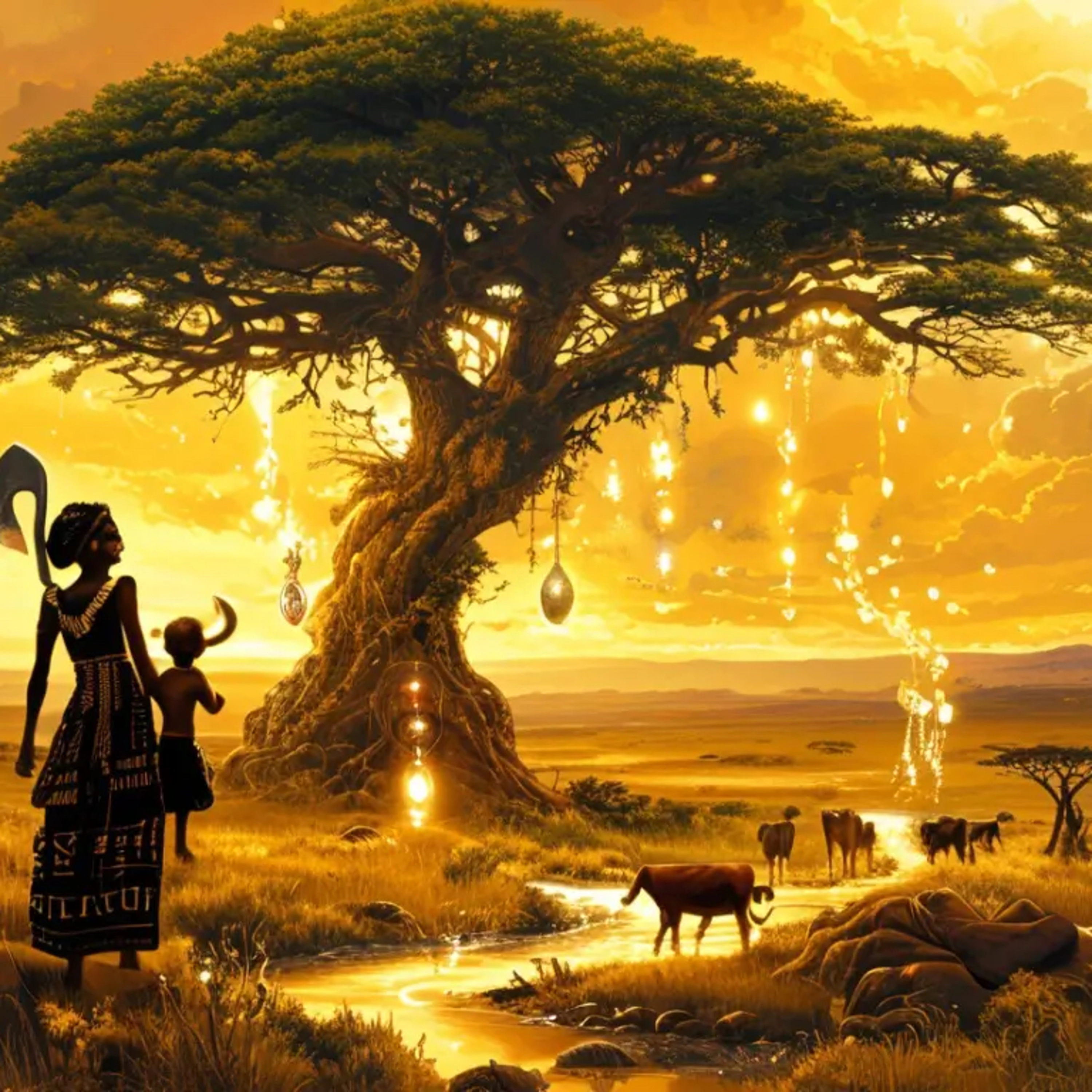 The Magic Eggs and the Brave Mother: A Southern African Folktale of Courage and Transformation episode artwork