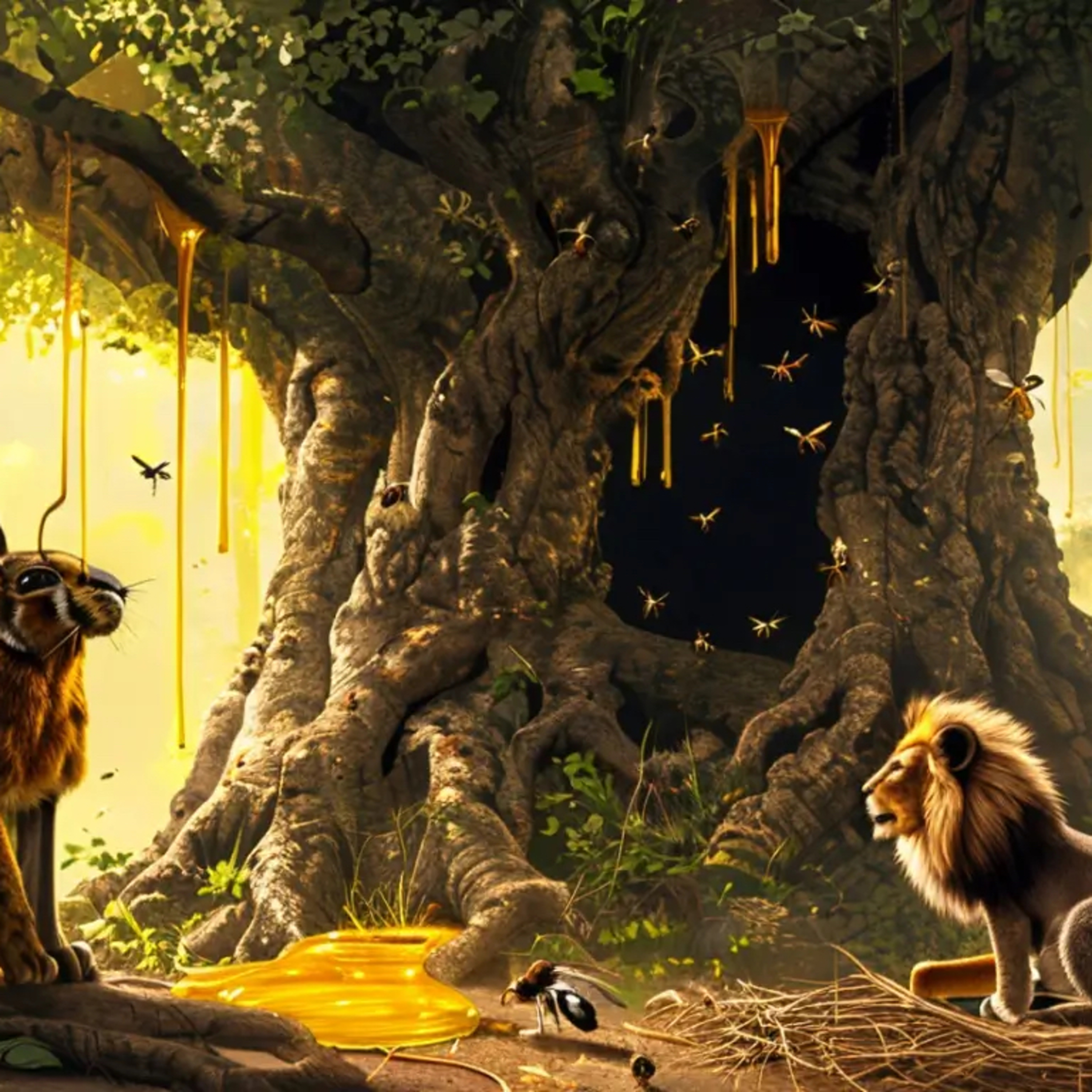 The Hare's Honey Heist - How Cunning Beats Strength episode artwork