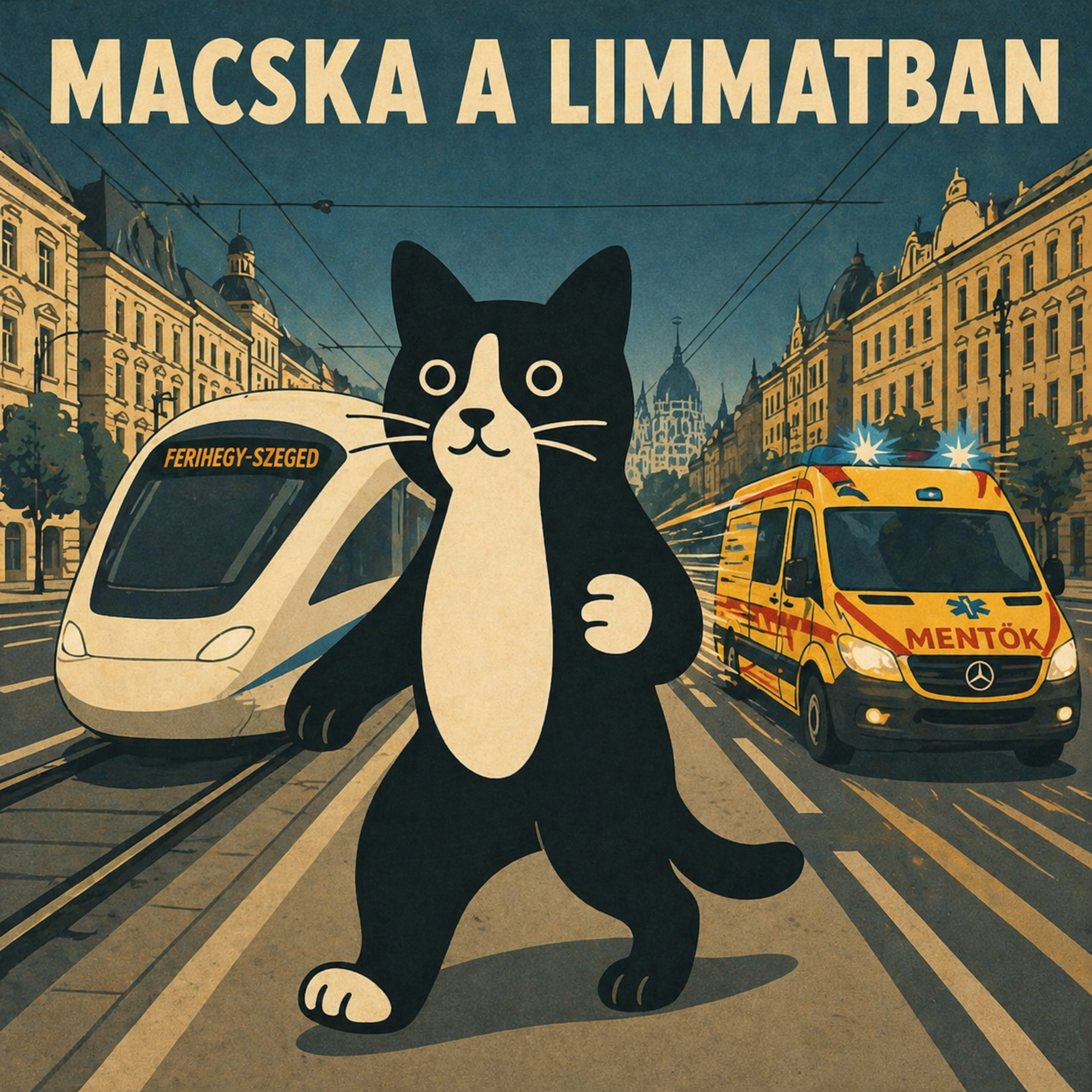 Macska a Limmatban