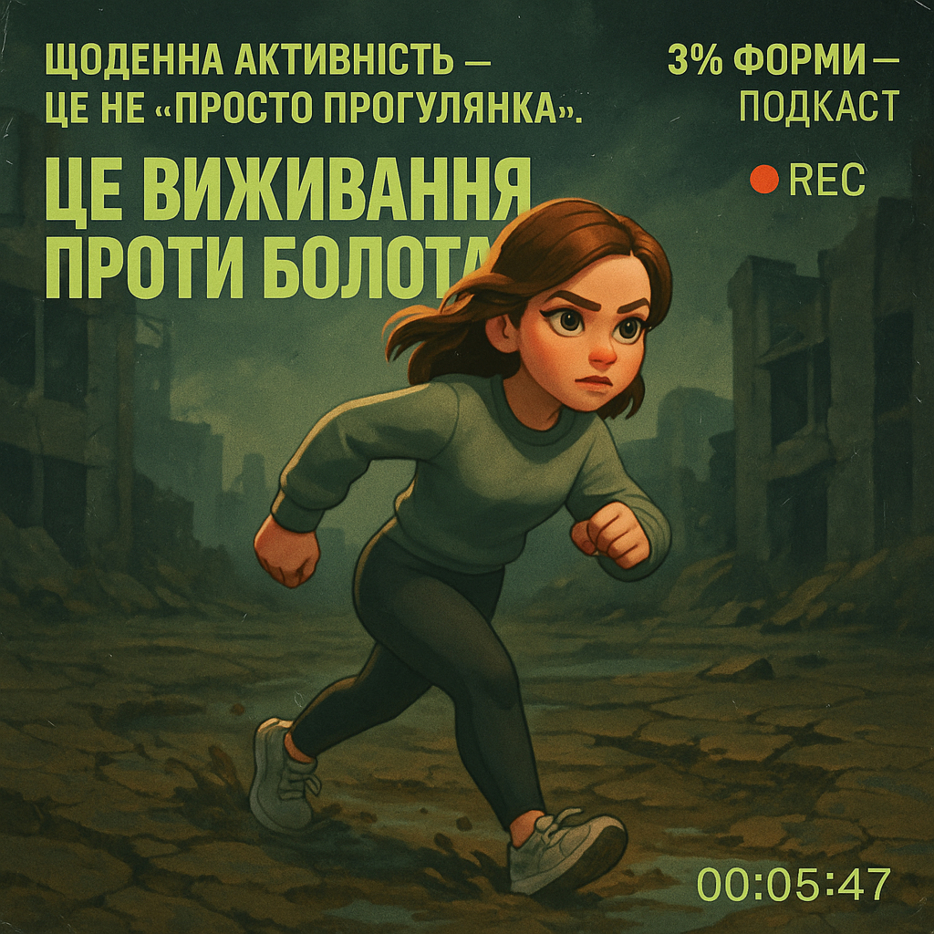 Епізод 7: «Щоденна активність — це не “просто прогулянка”. Це виживання проти болота» episode artwork