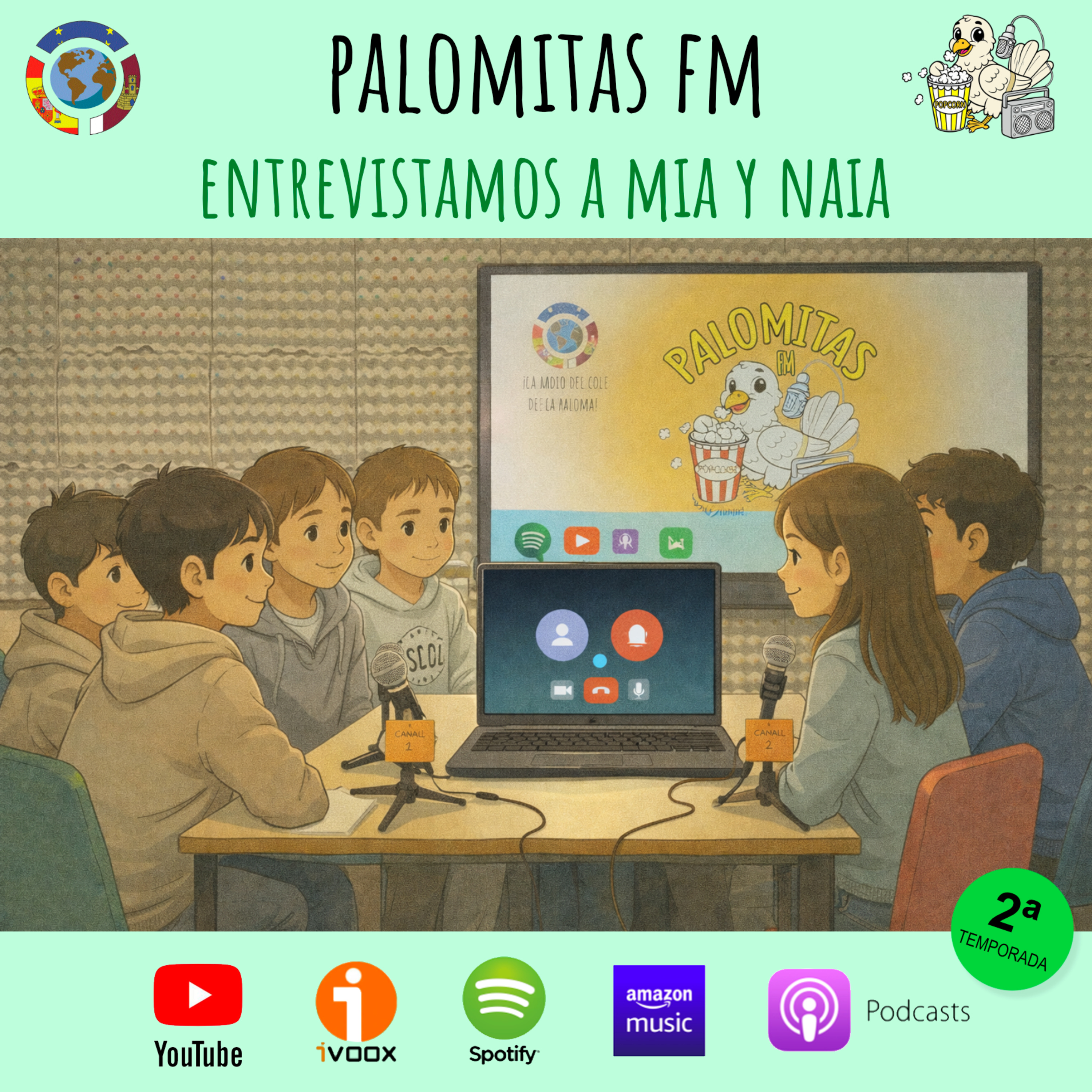 Mía y Naia (Alumnas en EEUU) | Ep. 2x19 episode artwork