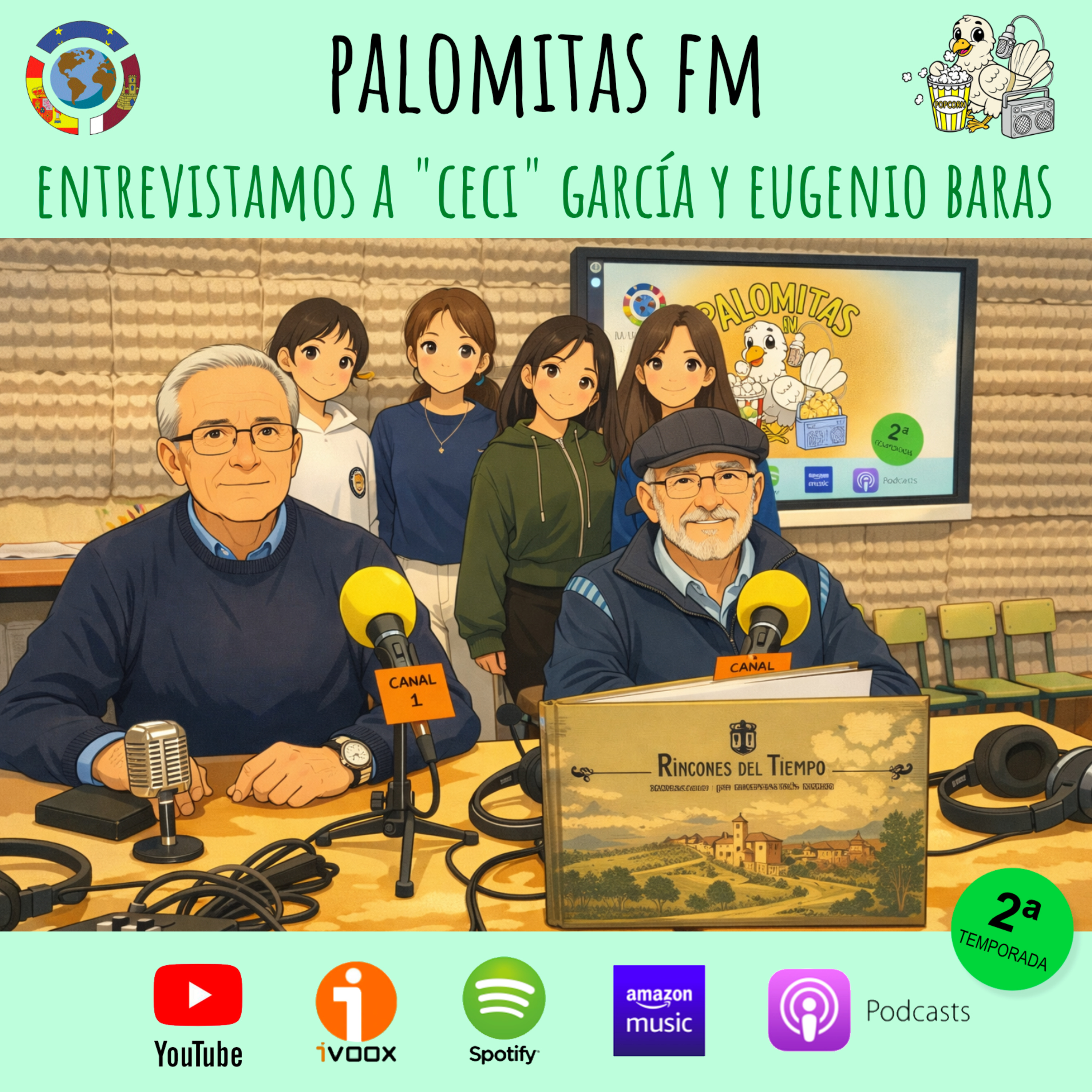 Ceci García y Eugenio Baras (Autores "Rincones del tiempo") | Ep. 2x27 episode artwork