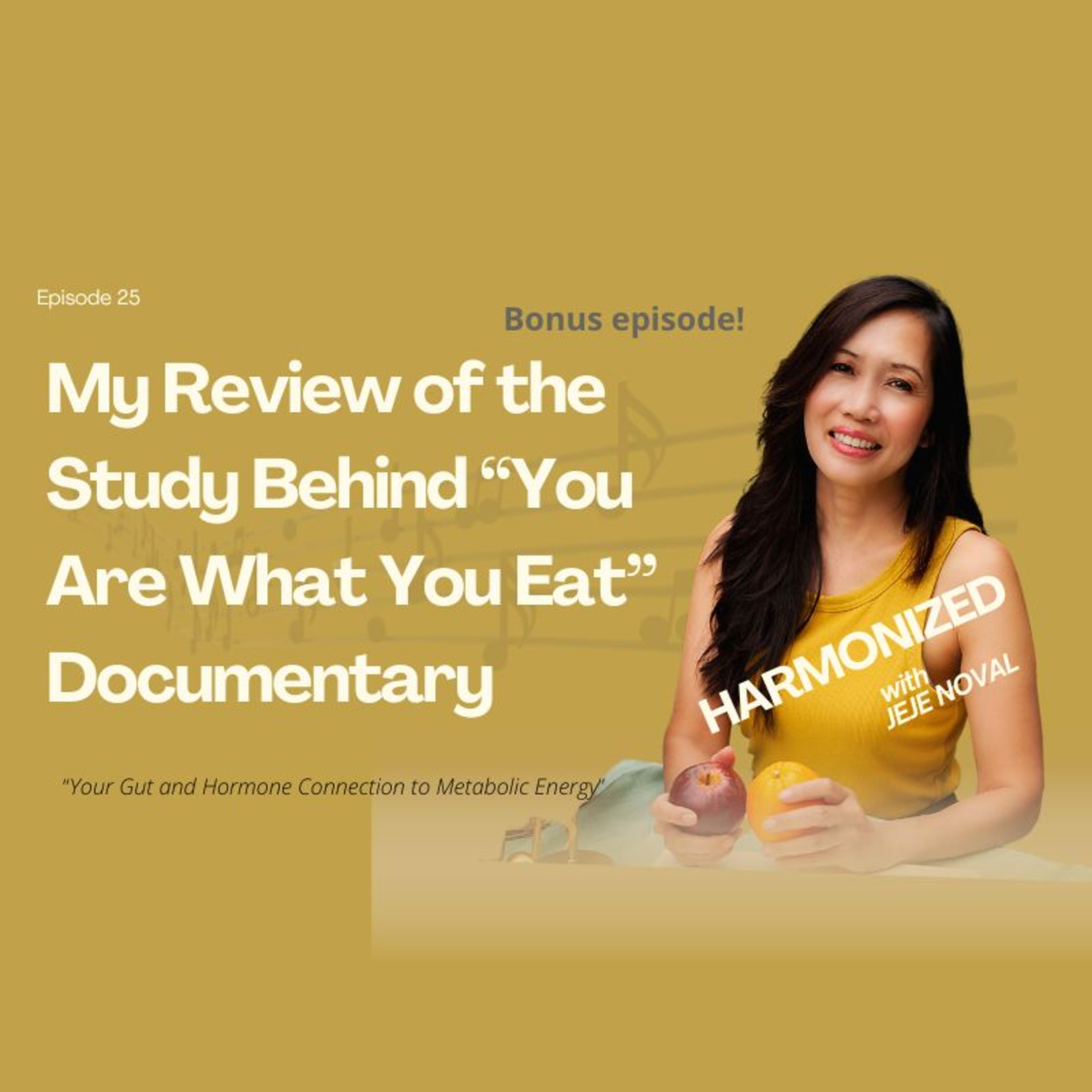 My Review on the Study Behind "You Are What You Eat" Documentary episode artwork