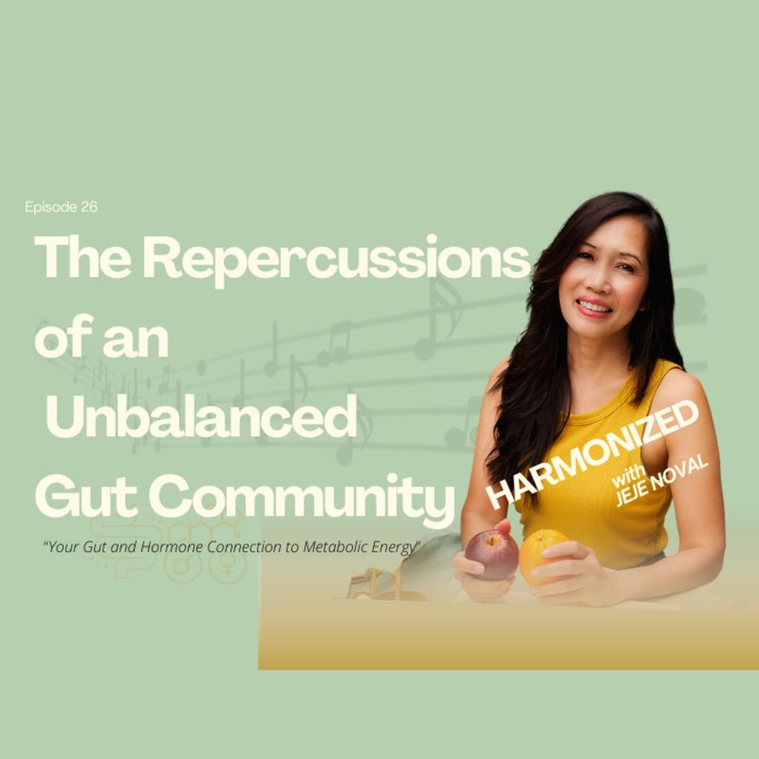 The Repercussions of an Unbalanced Gut Community episode artwork