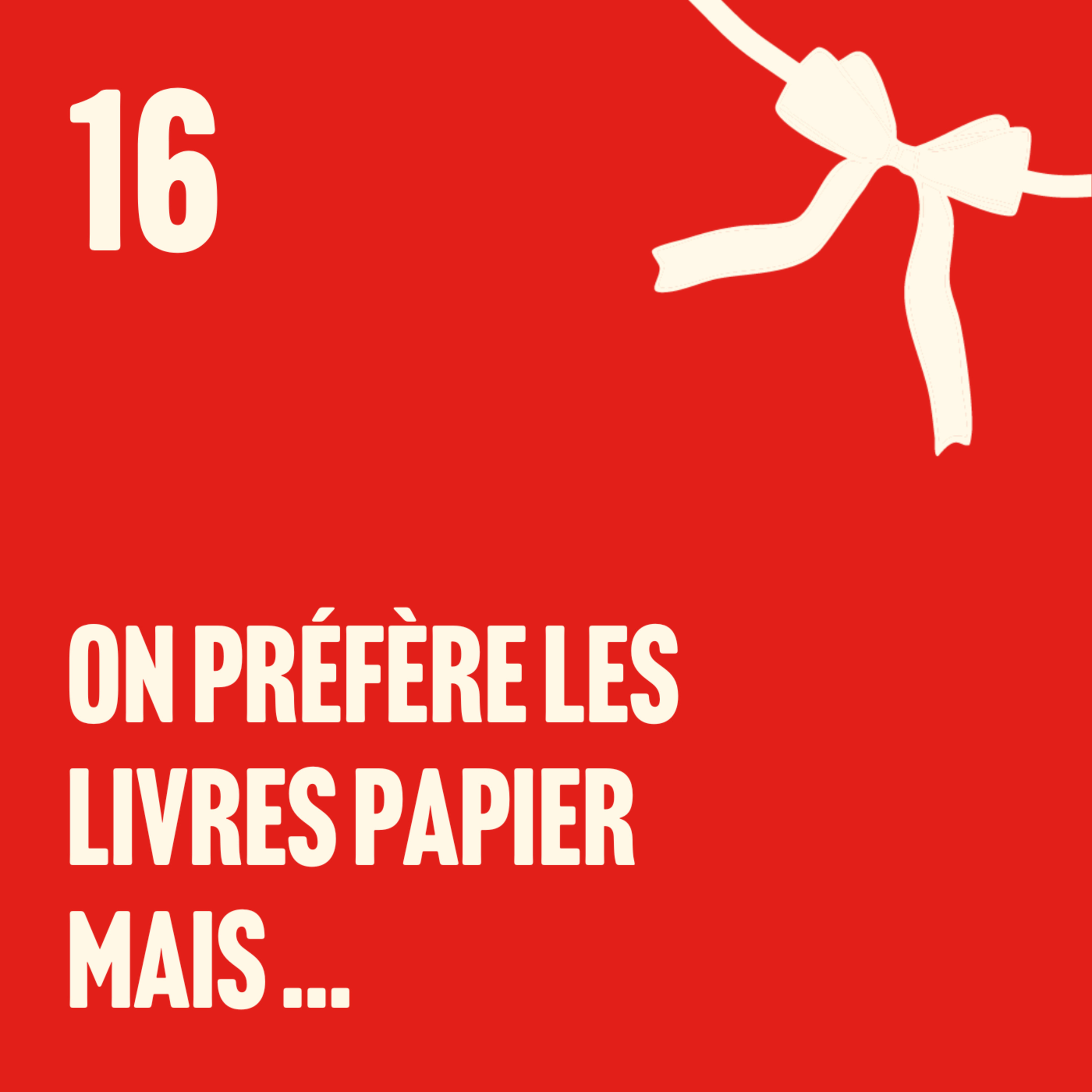On n'a jamais essayé autre chose que le livre papier On n'a jamais essayé autre chose que le livre papier