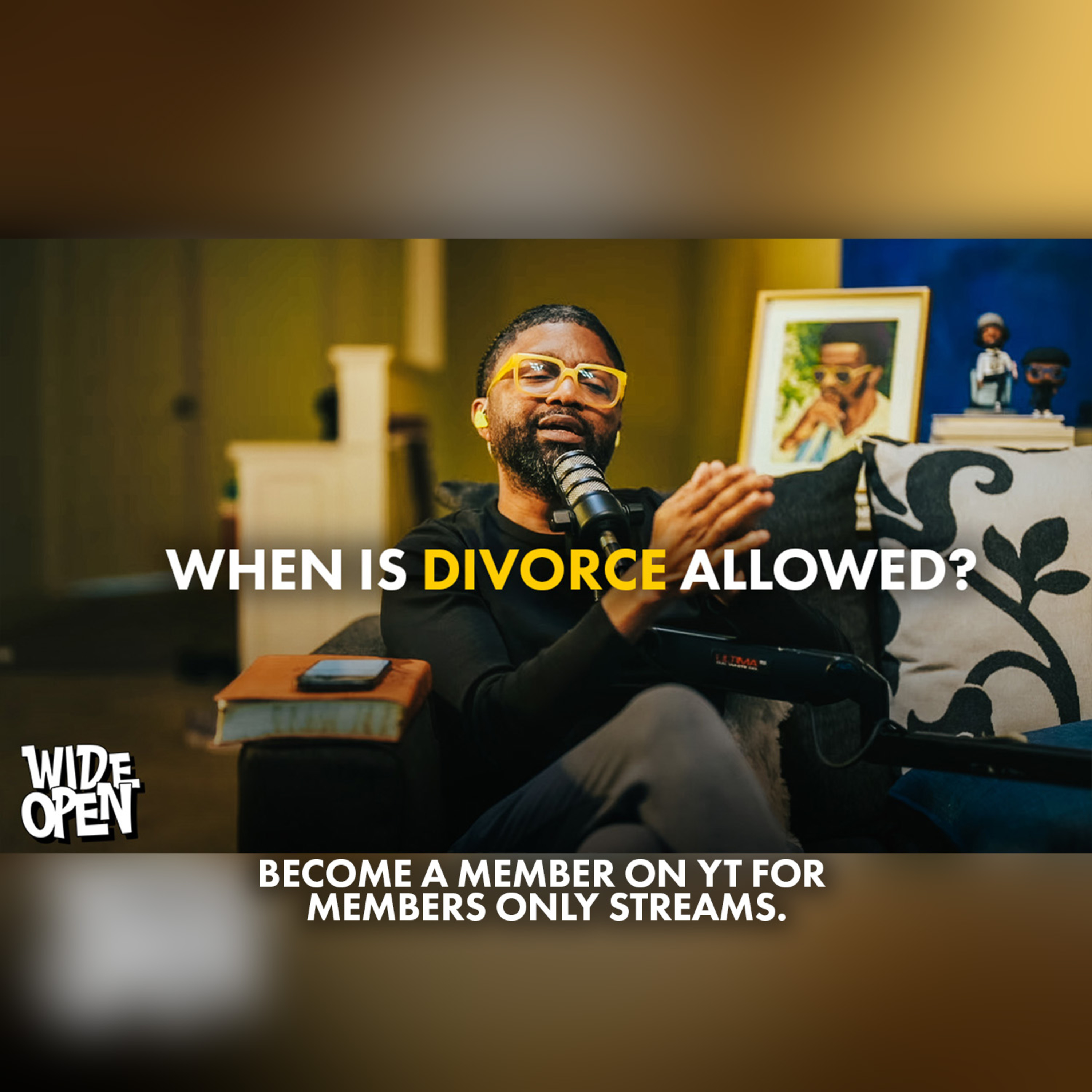 Divorce: Permission or Provision? Understanding God In Divorce | Wide Open #101