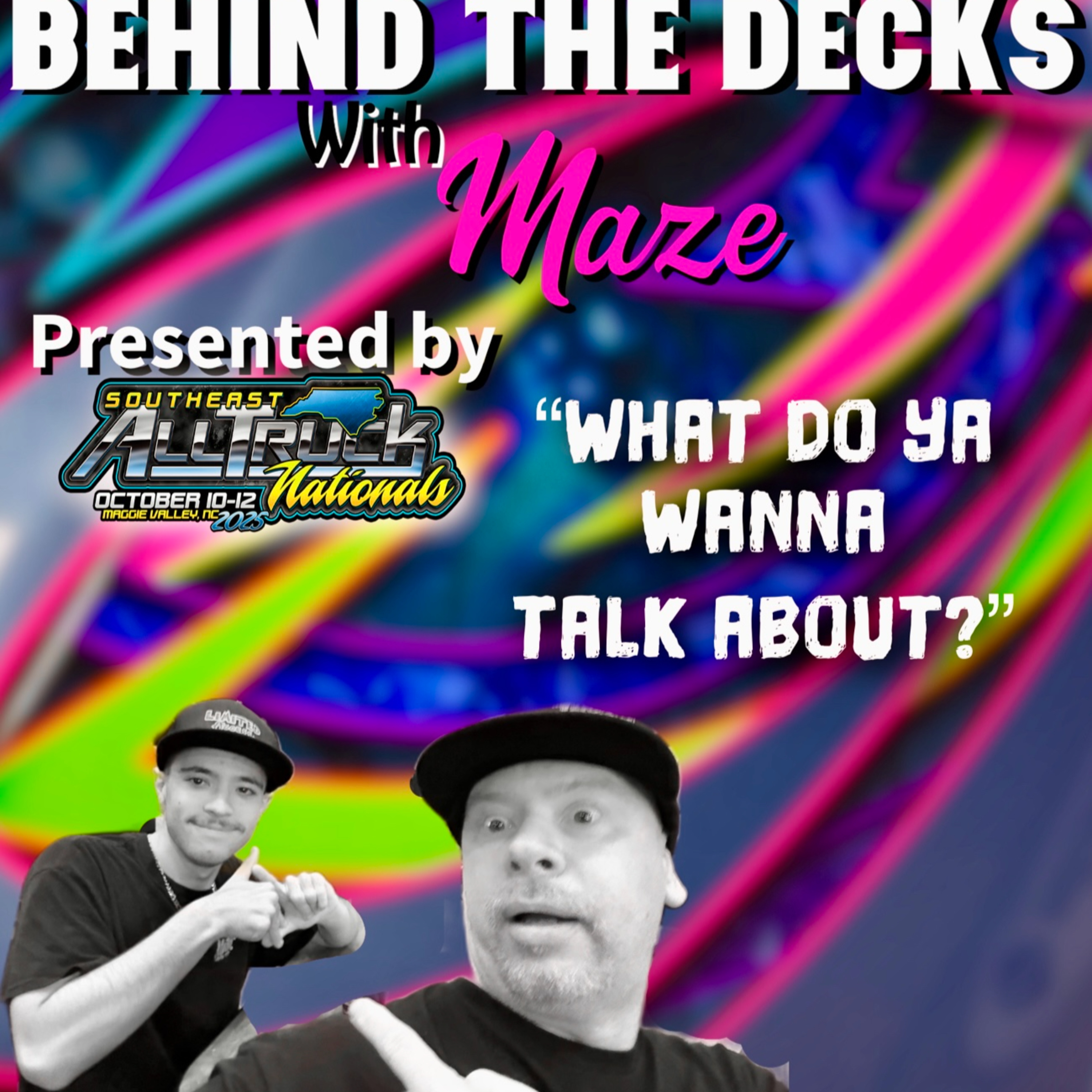 What do ya wanna talk about?