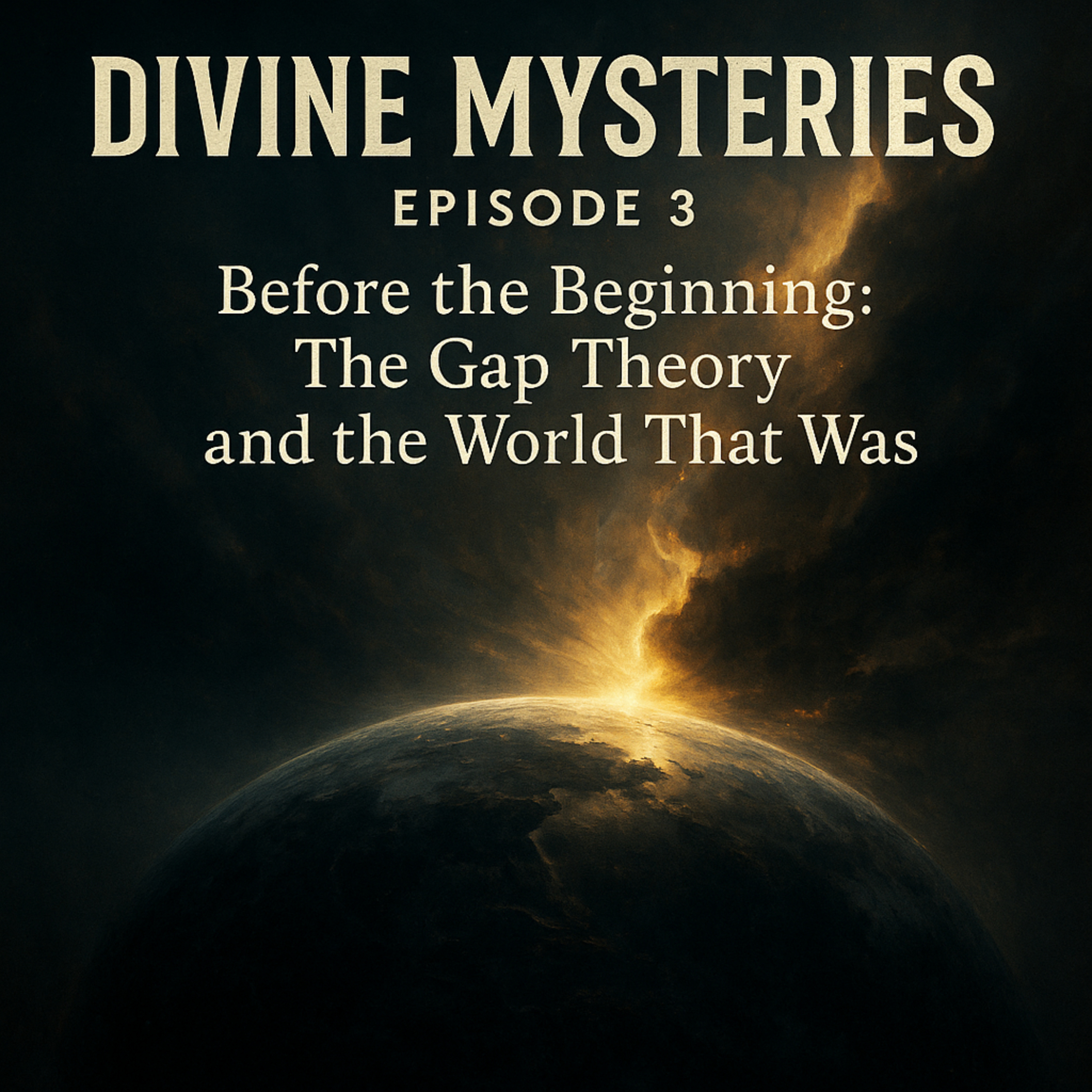 Season 1: Ep. 3 - Before the Beginning: The Gap Theory and the World That Was episode artwork