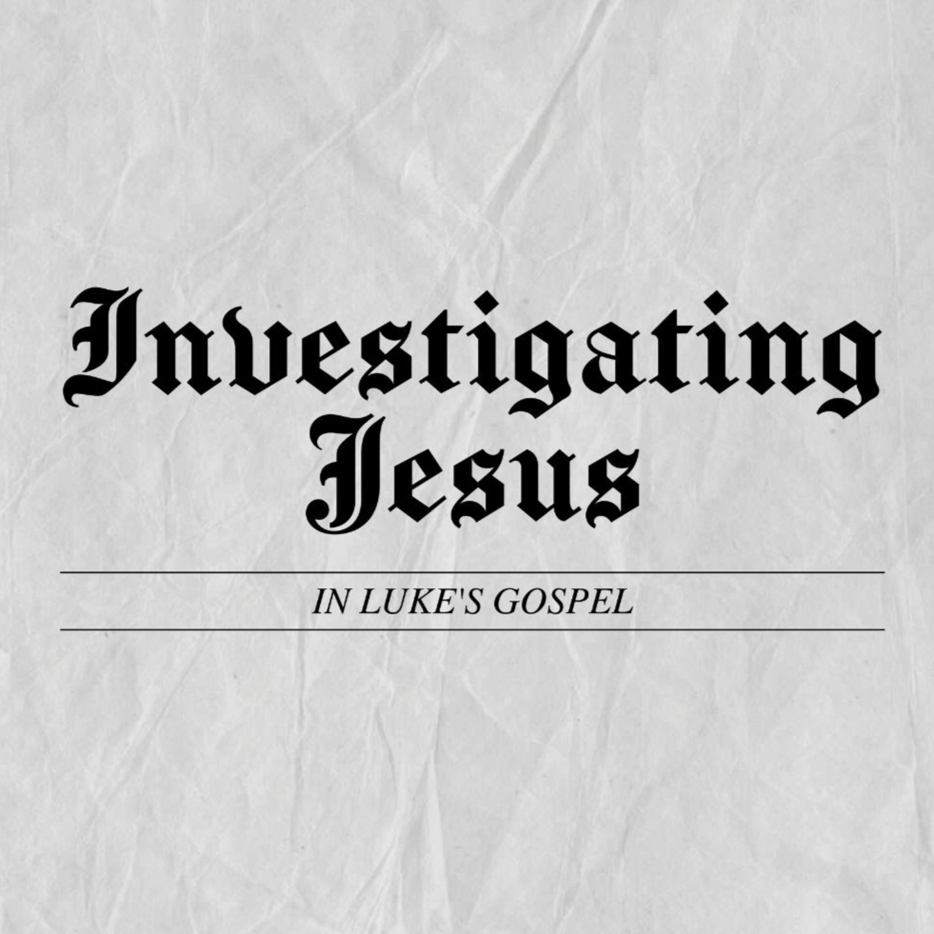 The Genealogy of Jesus: Investigating Jesus Week 13 - Sean Kelly episode artwork
