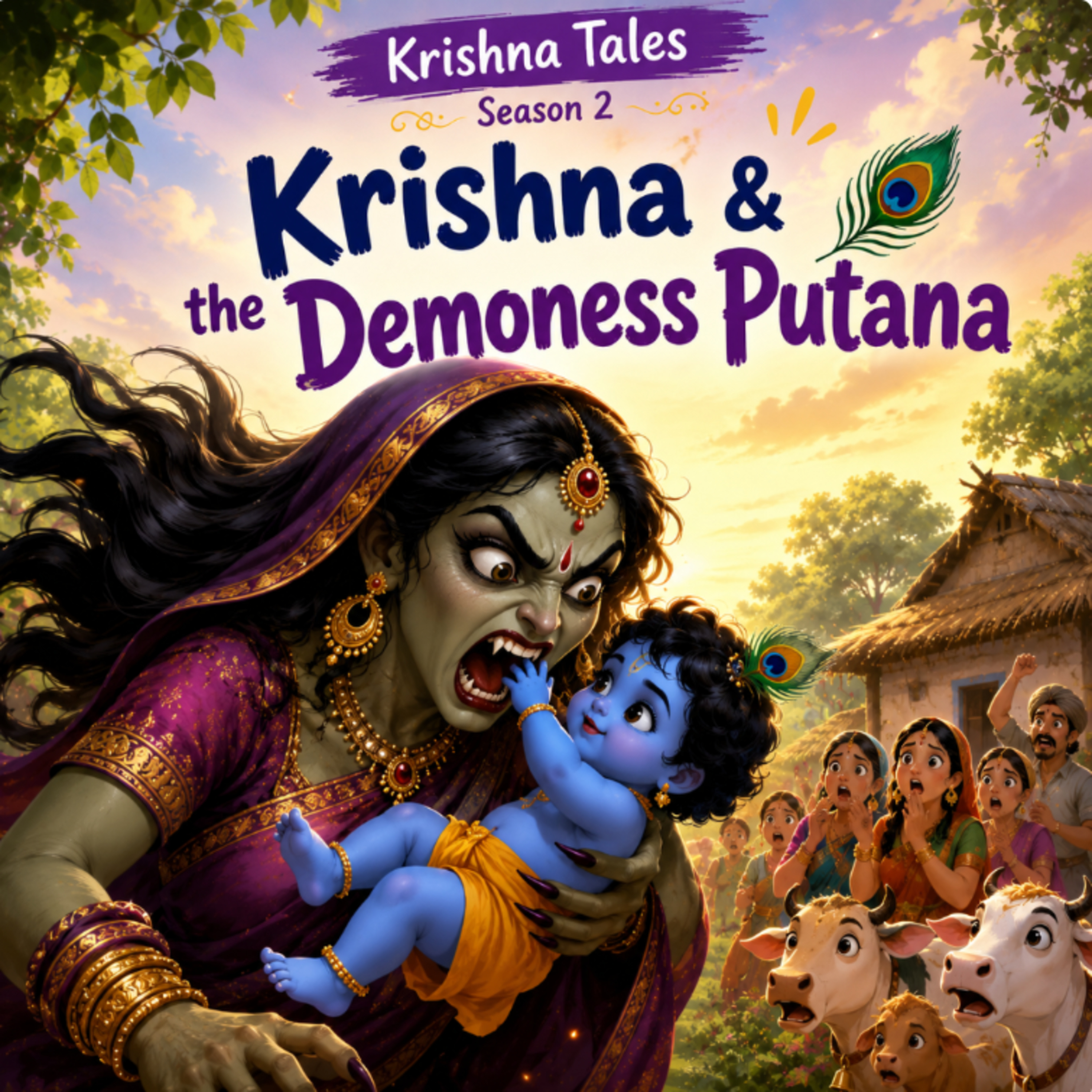 Krishna & the Demoness Putana episode artwork
