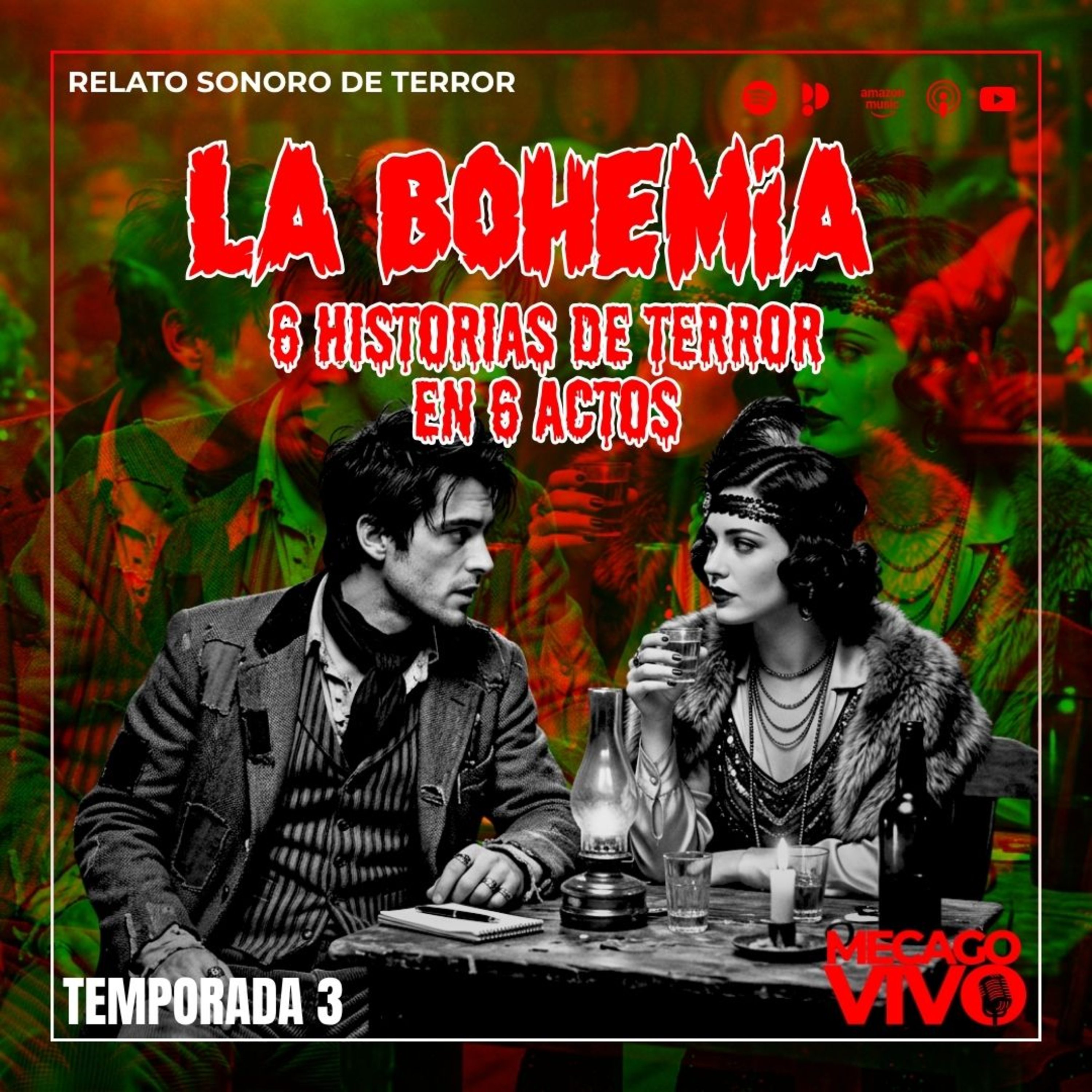 3x29 | Adiós a los bohemios | 6 historias de terror en 6 actos episode artwork