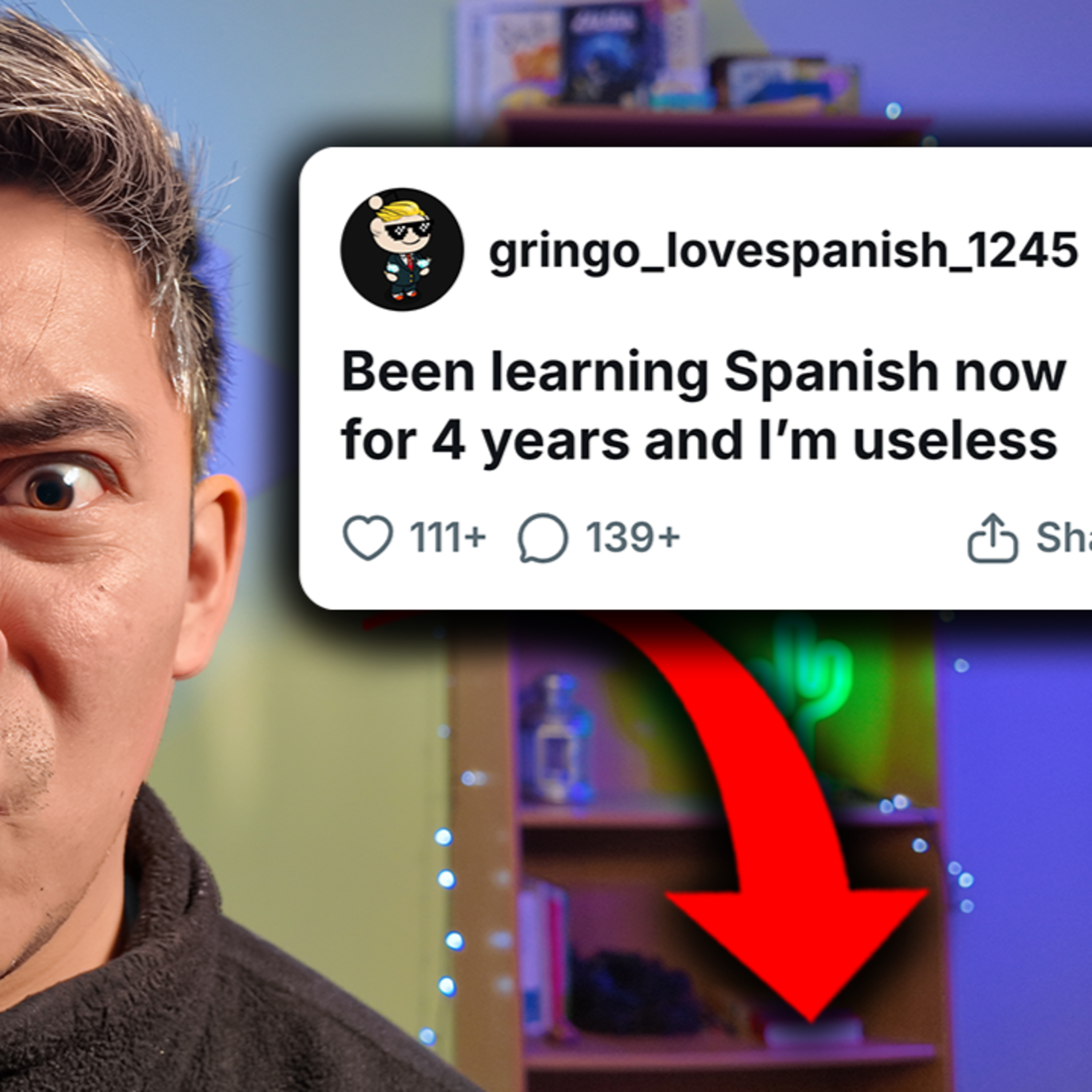 The Spanishacks Podcast #113 | How to achieve Spanish fluency with this SIMPLE PLAN (12 months) episode artwork