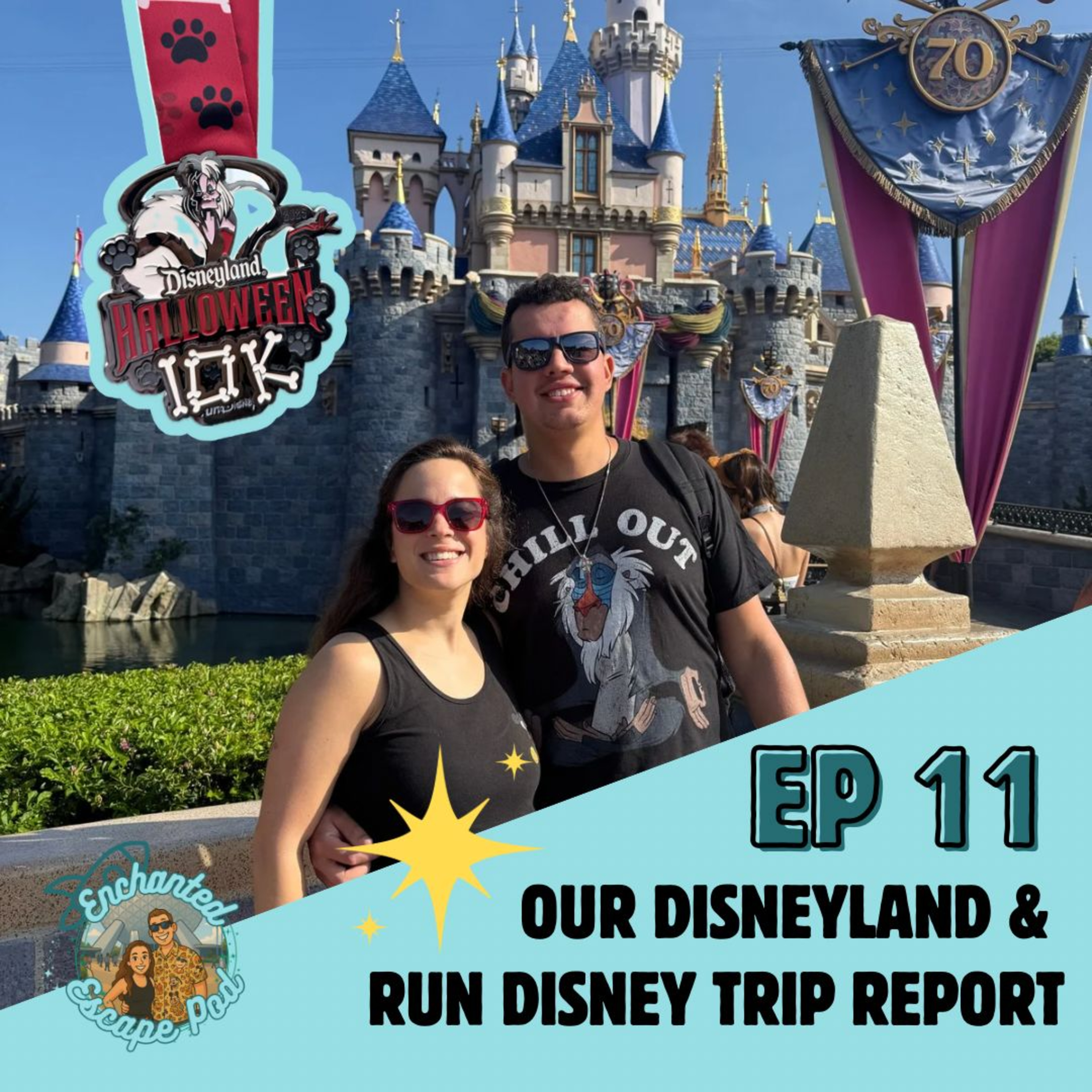 EP11: Our Disneyland & Run Disney Trip Report episode artwork