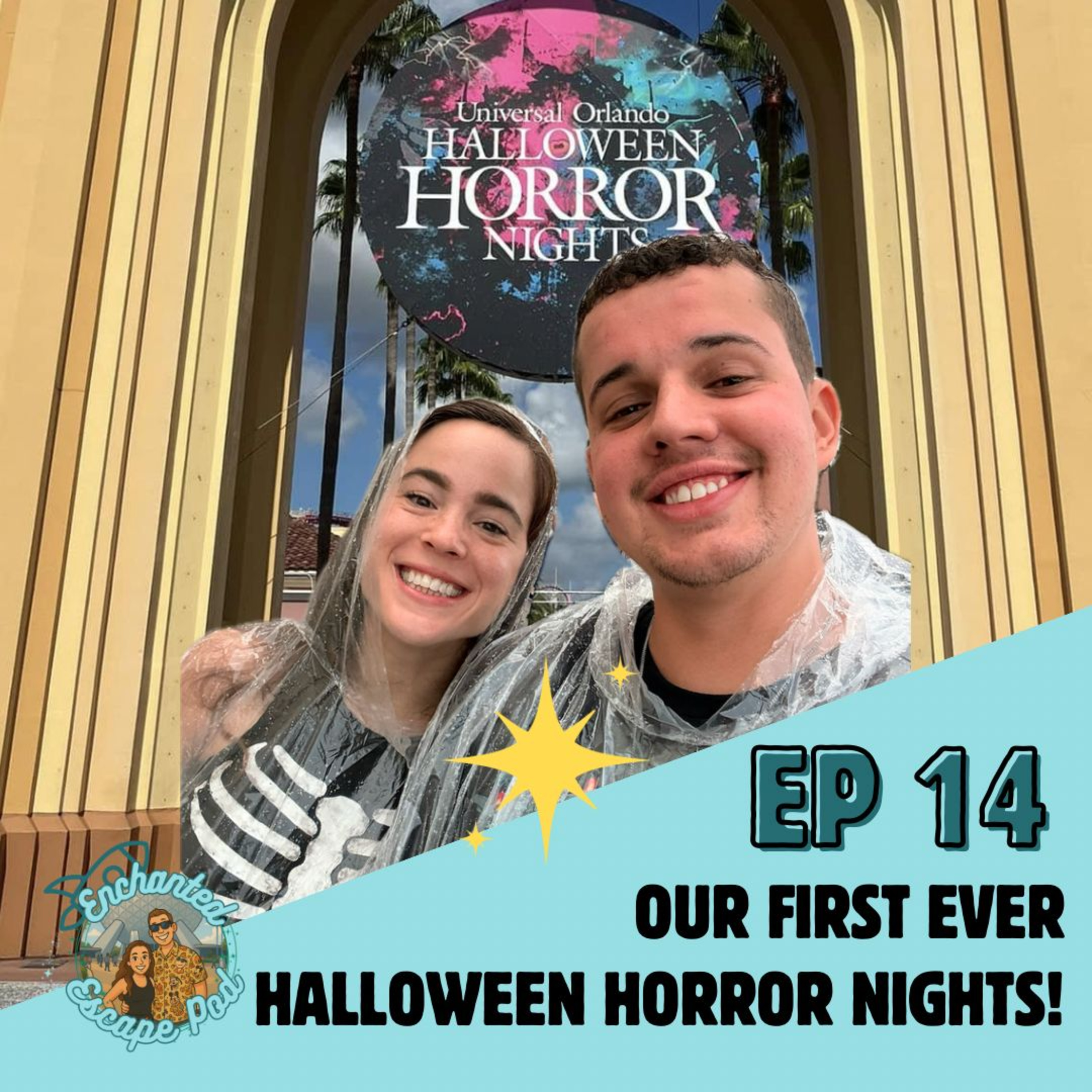 EP14: Our First Ever Halloween Horror Nights episode artwork