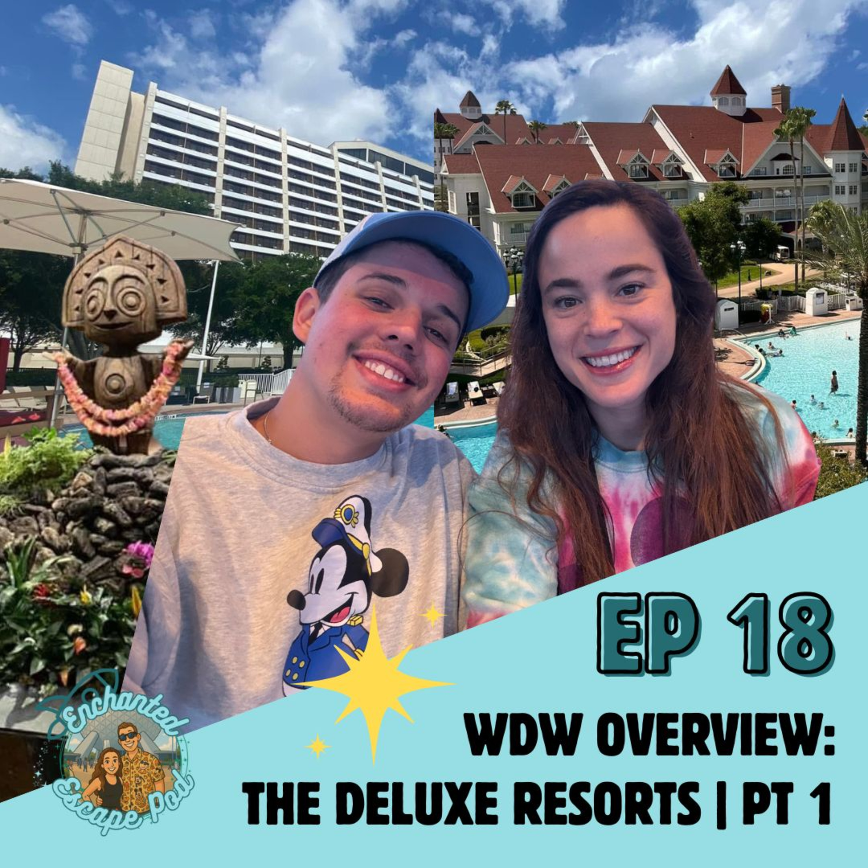 EP18: WDW Overview – Deluxe Resorts | Part 1 episode artwork