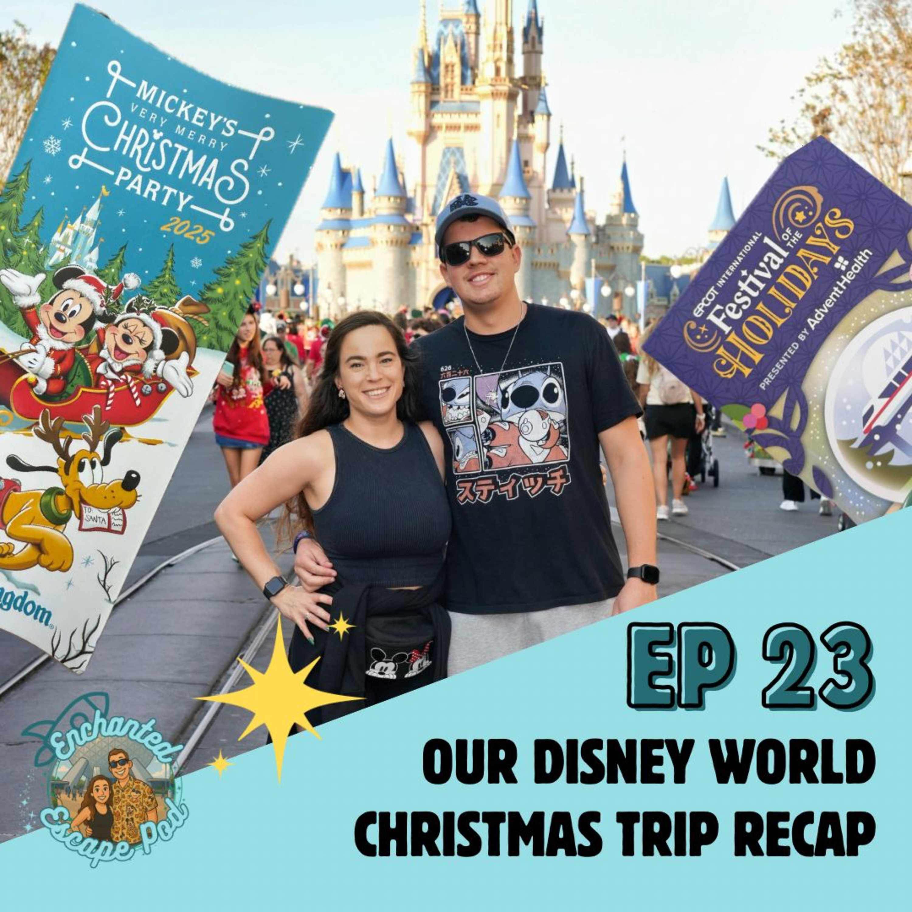 EP23: Christmas at Walt Disney World — Our Full Trip Recap ⭐ episode artwork
