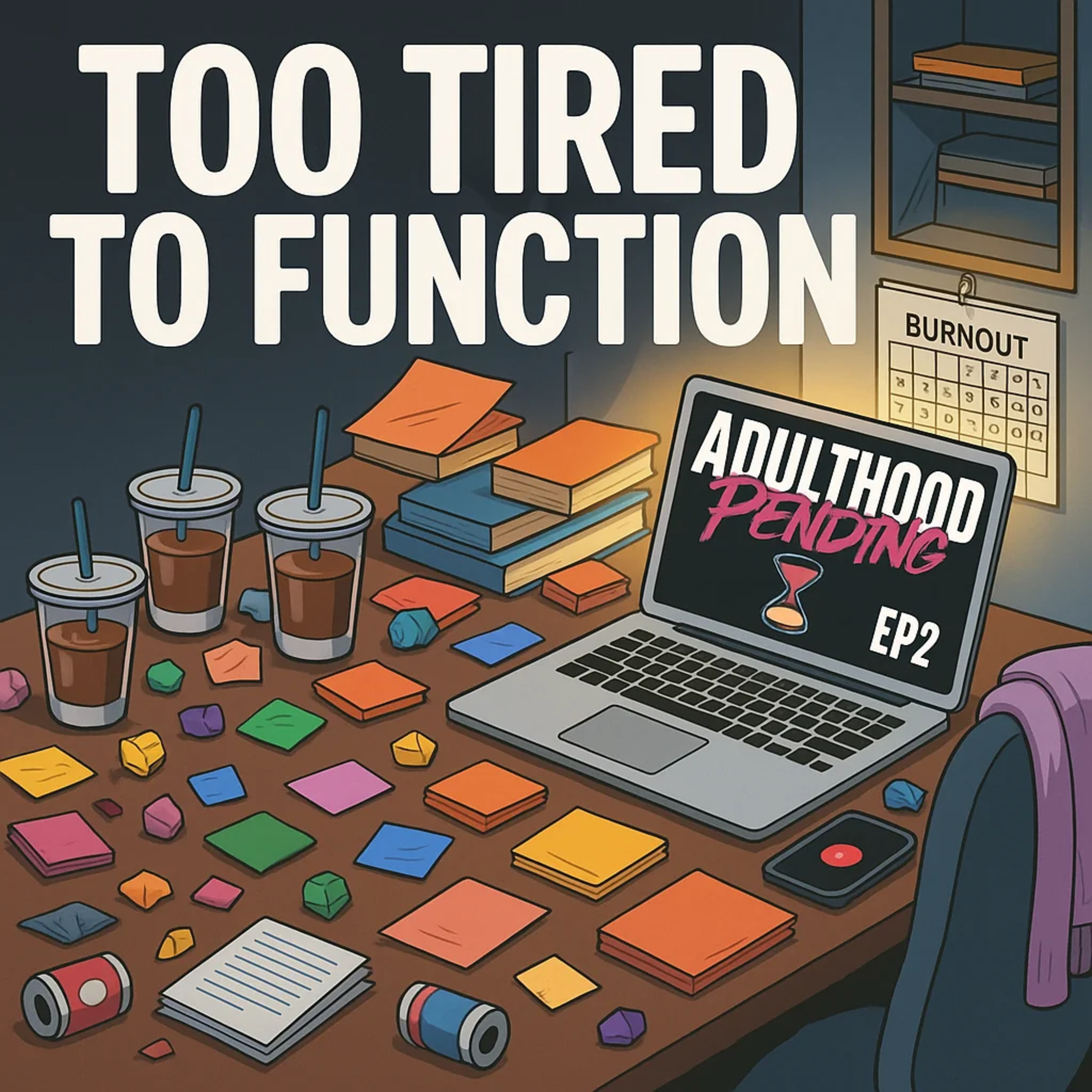 Millennial Burnout is Real… But We’re Too Tired to Talk About It episode artwork