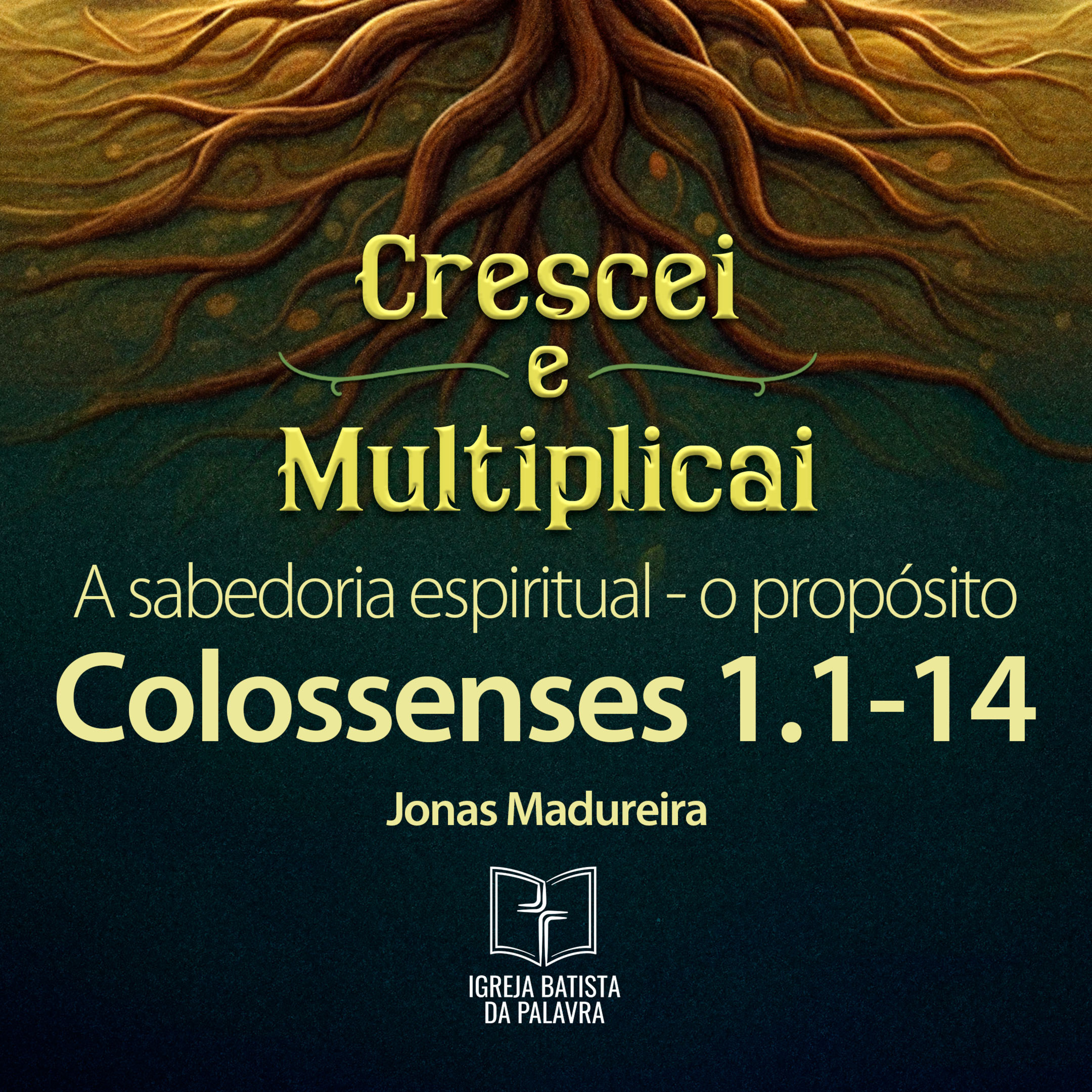 Colossenses 1.1-14 - Crescei e multiplicai 2: A sabedoria espiritual - o propósito - Jonas Madureira episode artwork
