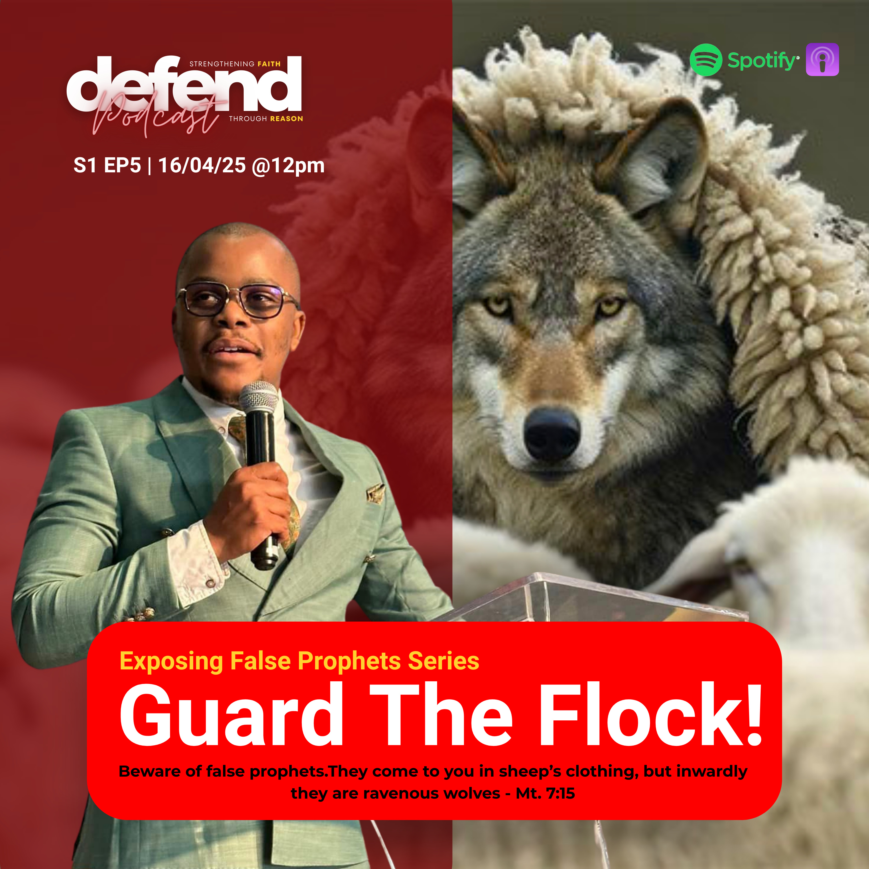 Exposing False Prophets Series: Episode 5 - Guarding the Flock episode artwork