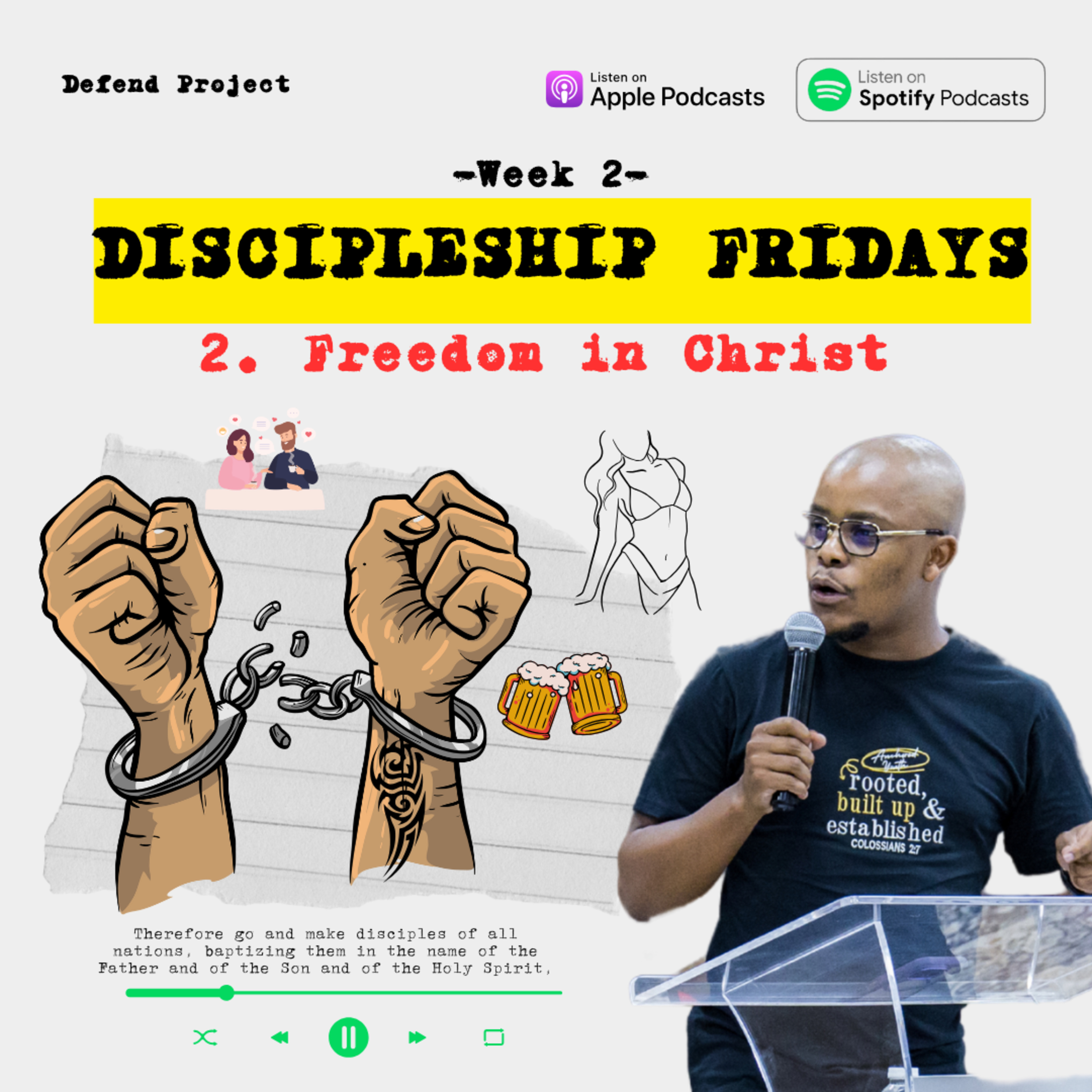 Discipleship Fridays [2]: Being Free In Christ episode artwork