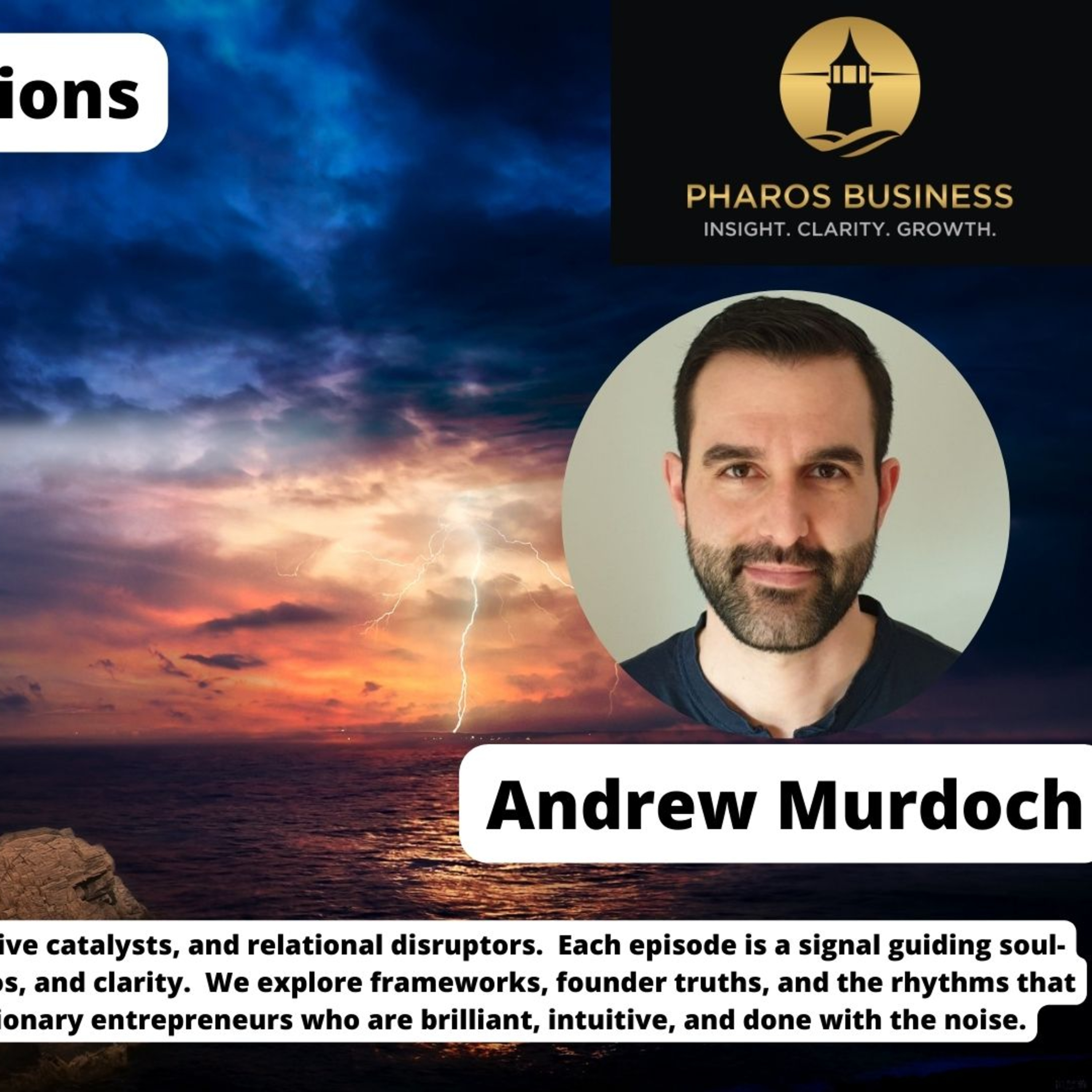 Are You a Visionary Founder Drowning in Marketing Fog? Cut Through the Chaos with Andrew Murdoch episode artwork