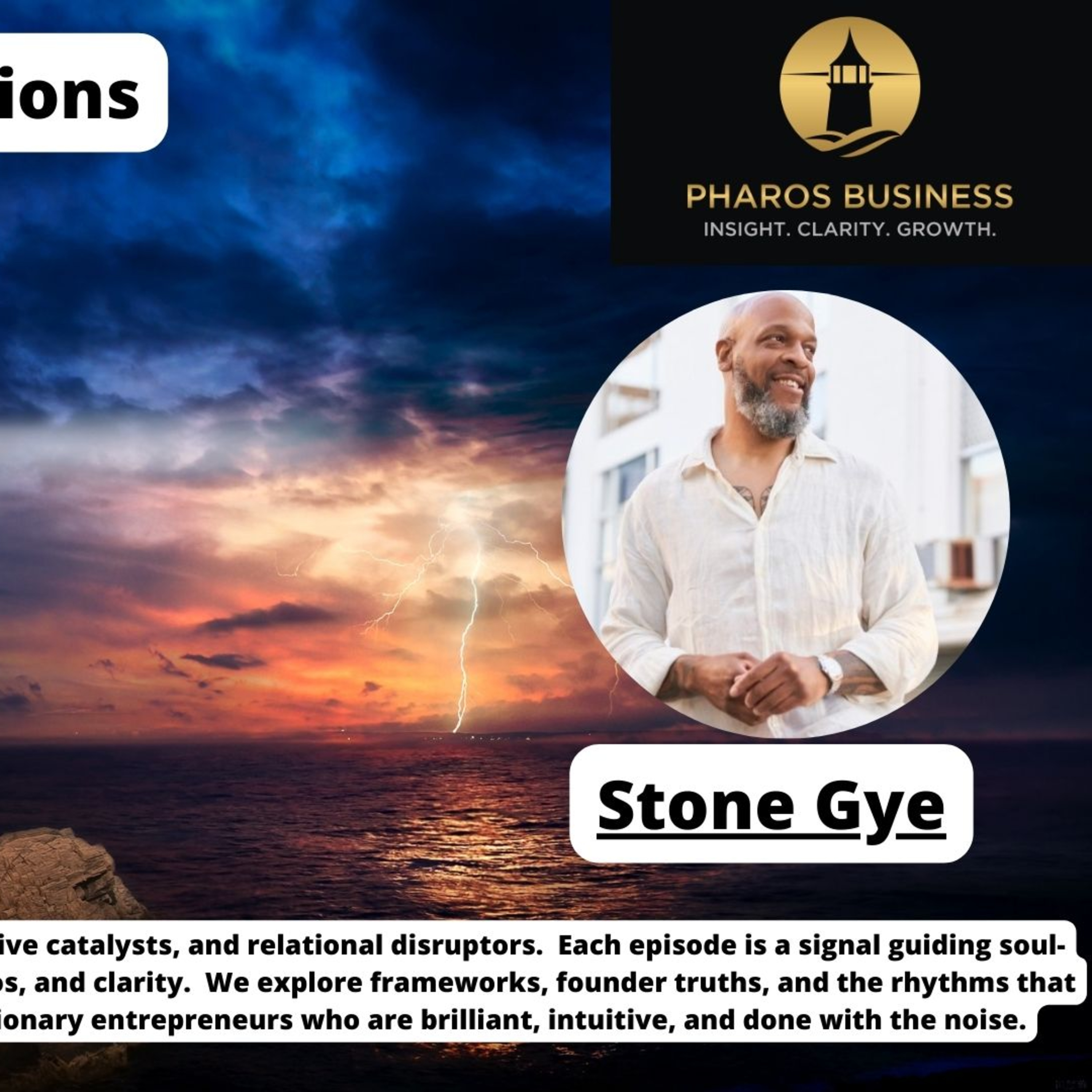 Stone Gye: Beyond Burnout - Love as a Business Strategy for Visionaries episode artwork