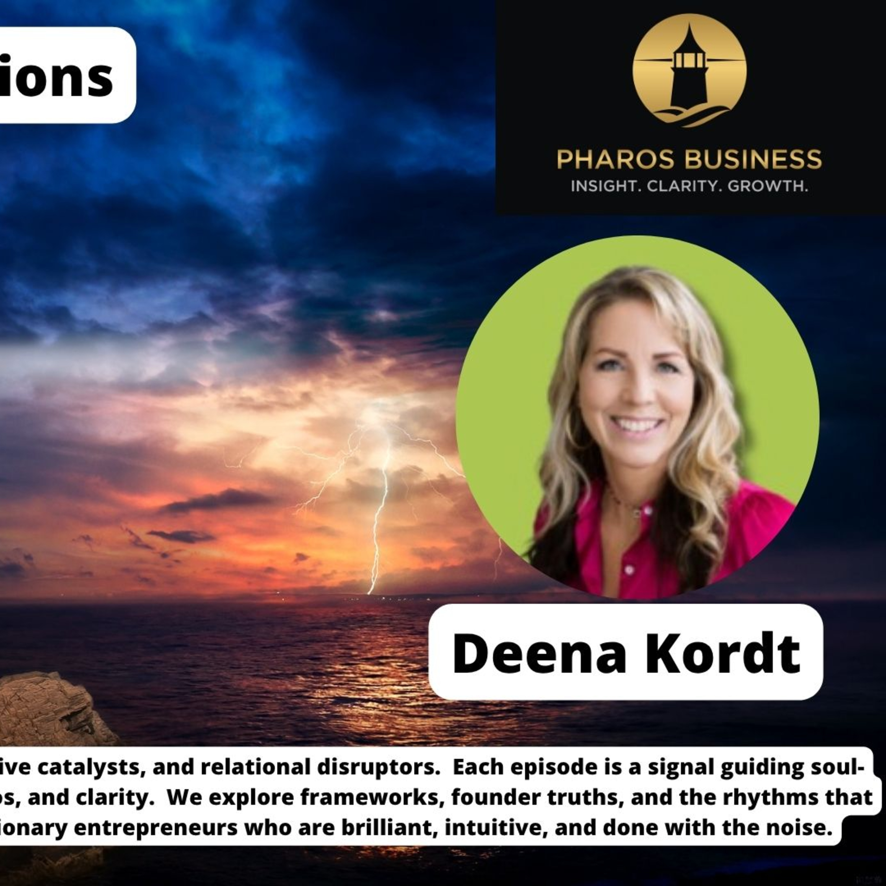 Deena Kordt: Purpose AND Profit – Building a Business with Heart & Sustainable Impact episode artwork
