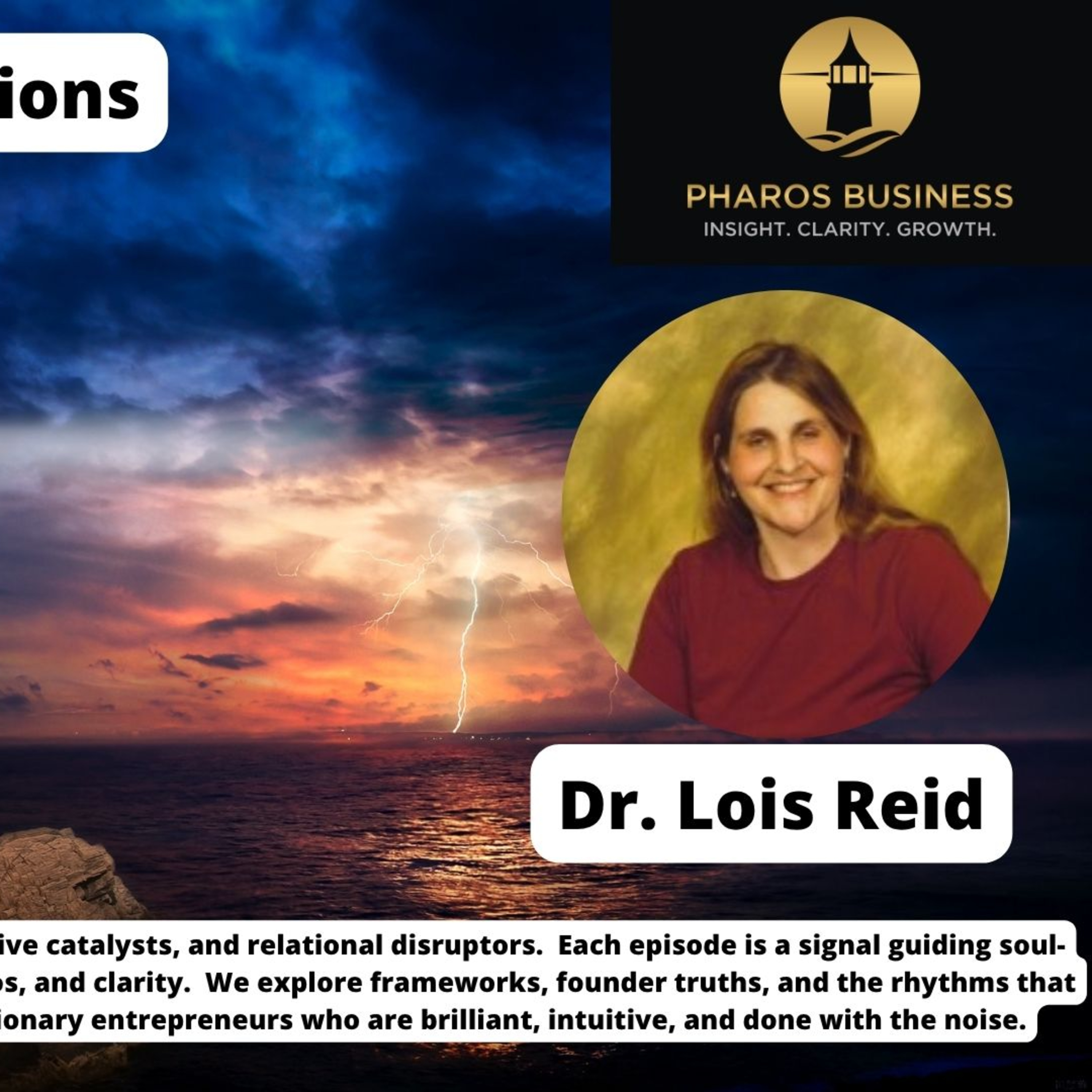 Dr. Lois Reid: Escape Hustle Culture! AI & Strategies for Neurodivergent Visionaries episode artwork