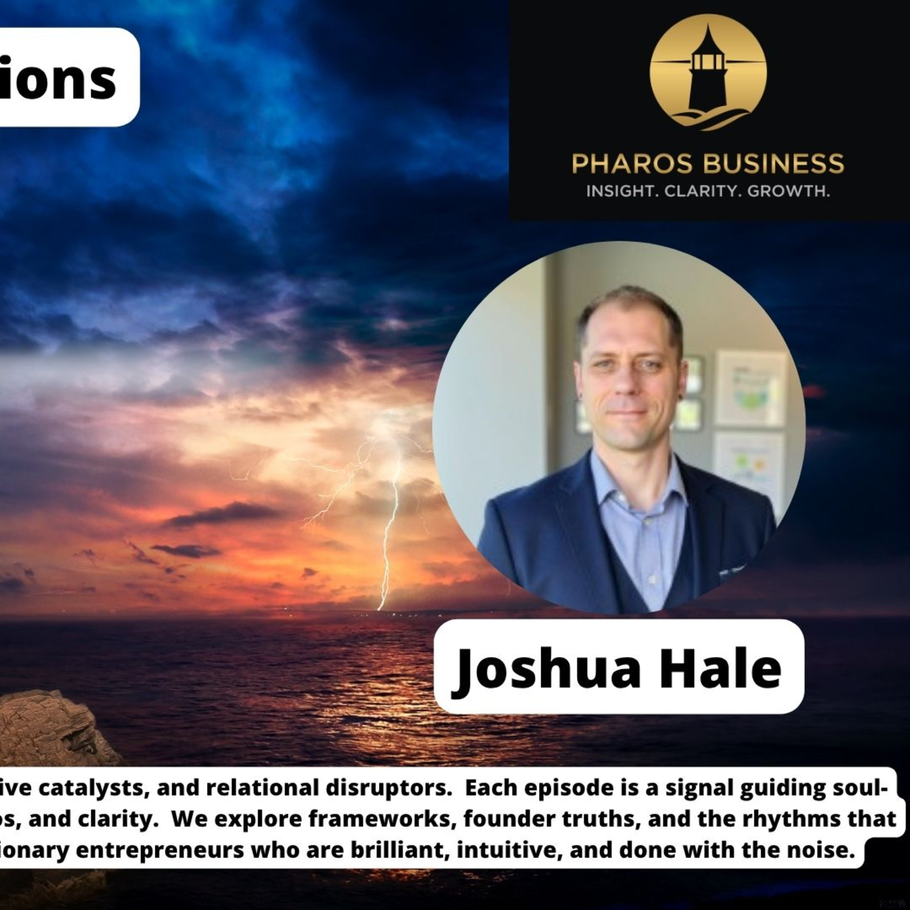 Joshua Hale: Beyond the Matrix: The Anti-Overwhelm AI Strategy for Visionary Founders episode artwork
