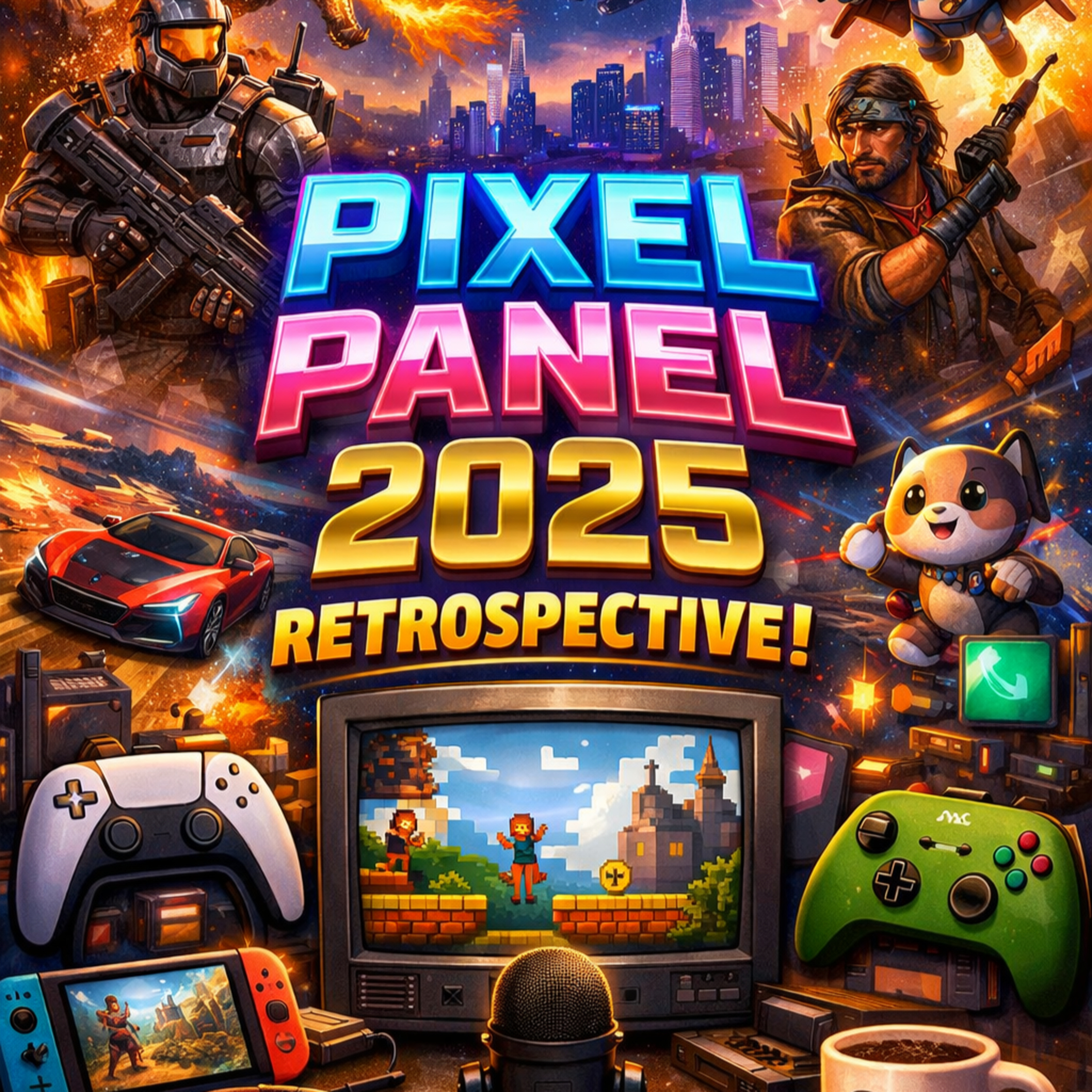 Ep. 26 : Pixel Panel - 2025 Retrospective episode artwork
