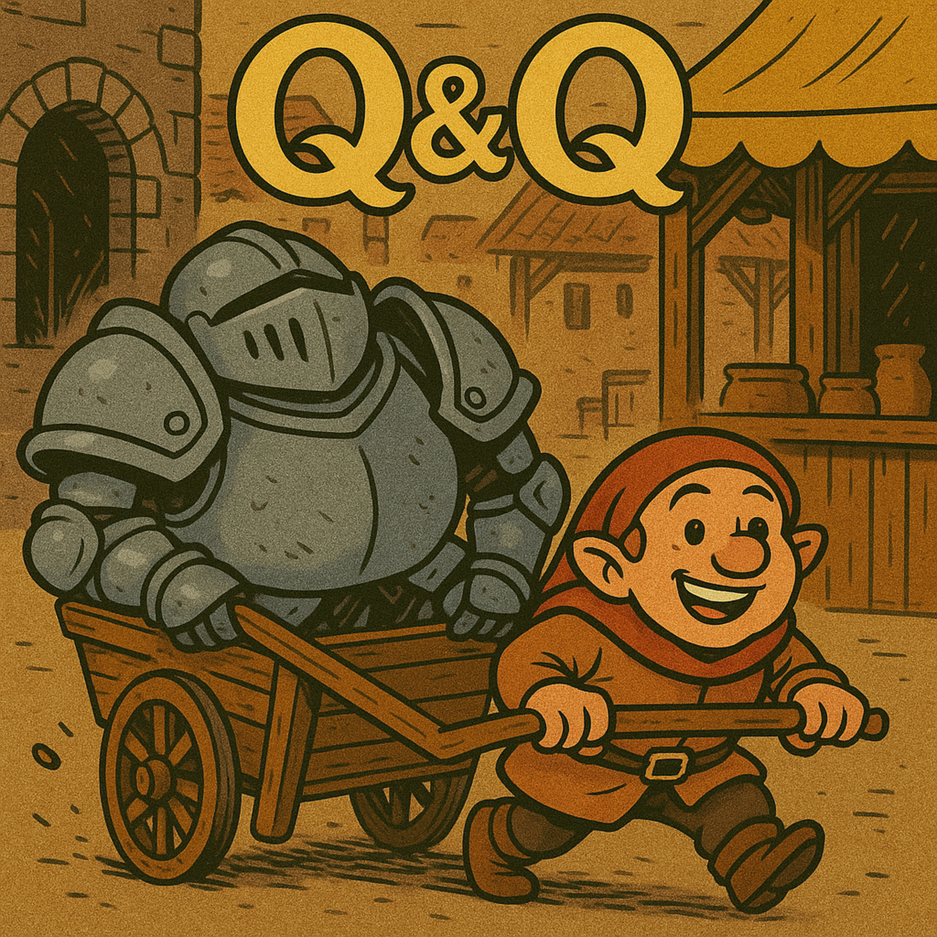 Q&Q S03 E45 - Eine Rüstung aus Stahl, und eine aus Worten episode artwork