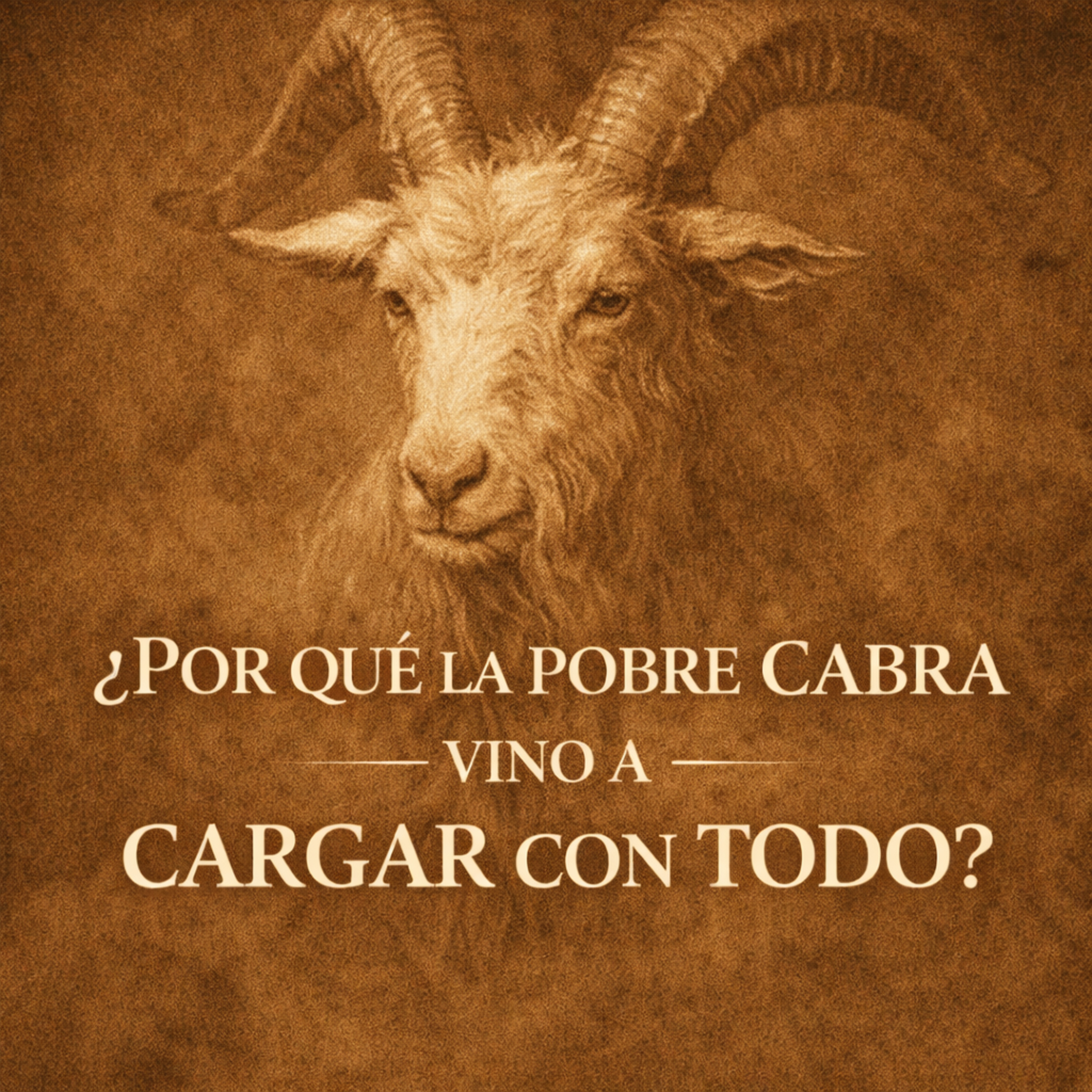 ¿Por qué la pobre cabra vino a cargar con todo? episode artwork