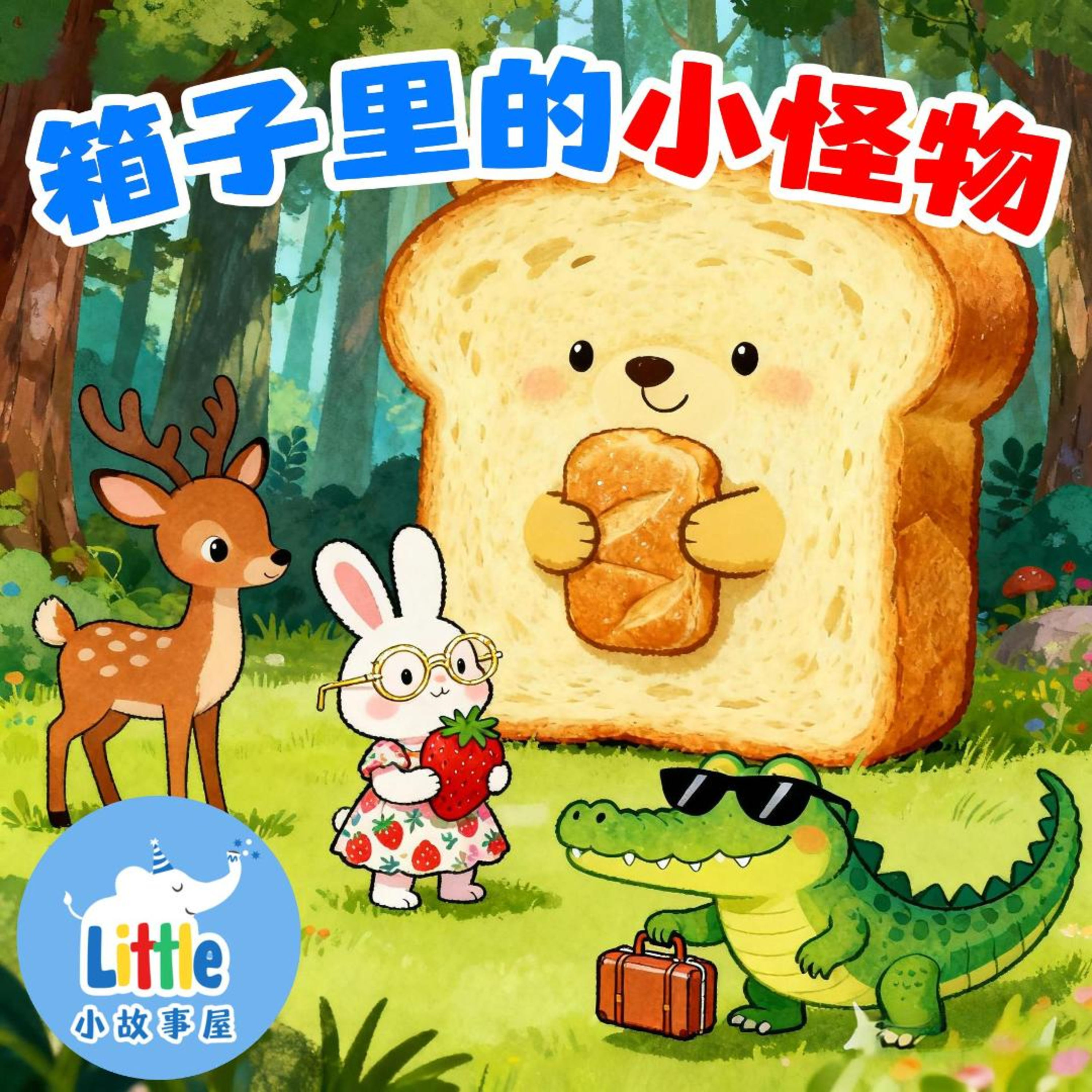 嘟嘟熊侦探故事EP10｜箱子里的小怪物｜The Little Monster in the Box｜0-6岁｜免费｜小故事屋 Little Story House