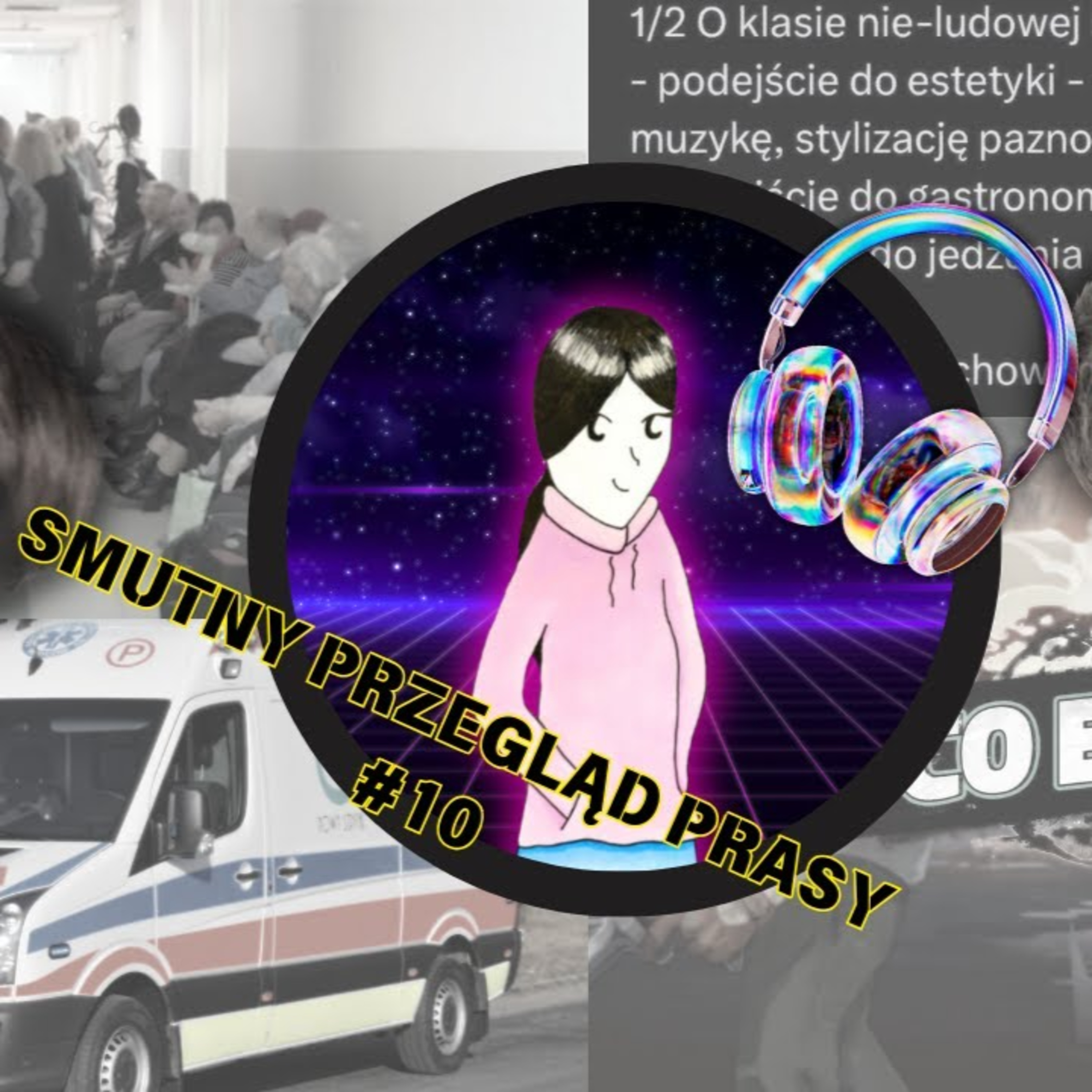 Głodzenie służby zdrowia, poszukiwania klasy ludowej, recka Disco Elysium - Smutny Przegląd Prasy 10 episode artwork