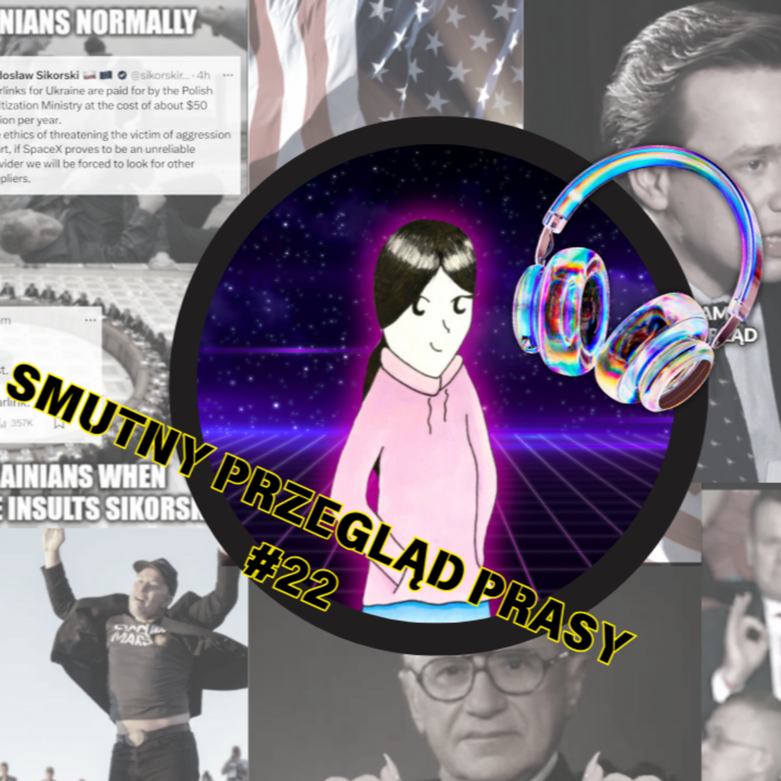 Musk walczy z Sikorskim, Lewica ze sprawczością a Bosak z fotelikami - smutny przegląd prasy 22 episode artwork