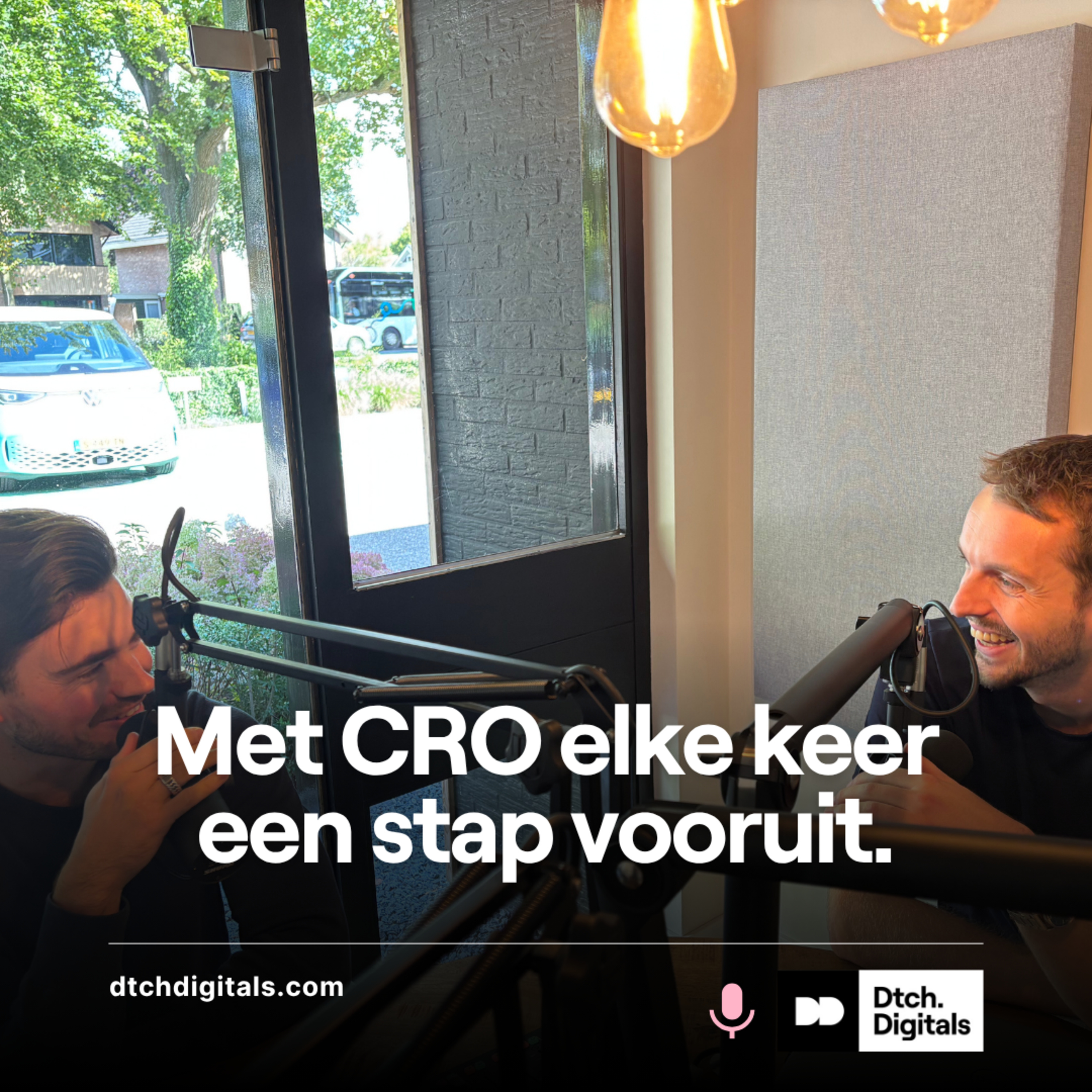Elke keer weer een stap vooruit, maak kennis met CRO episode artwork