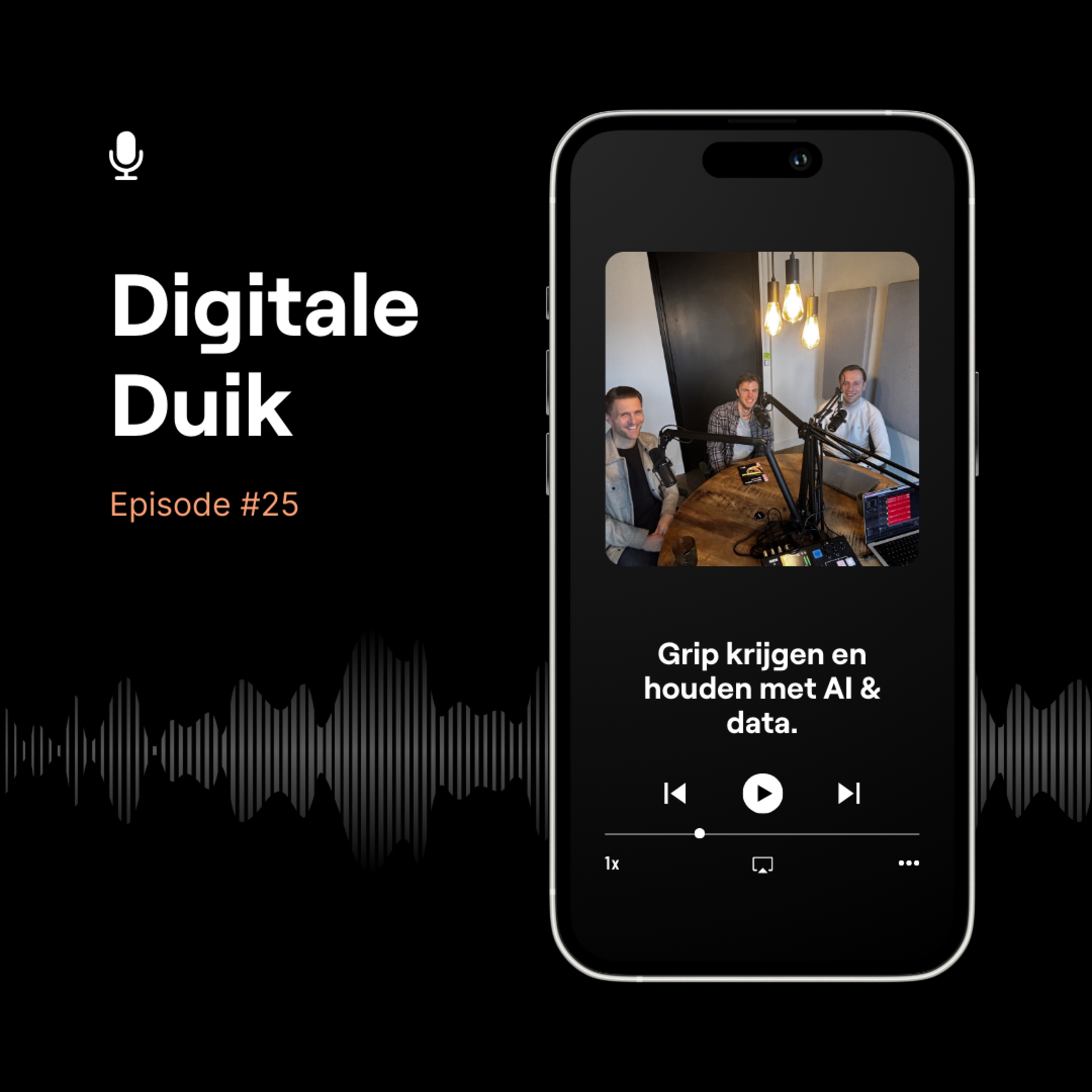 Grip krijgen en houden met AI & data. episode artwork