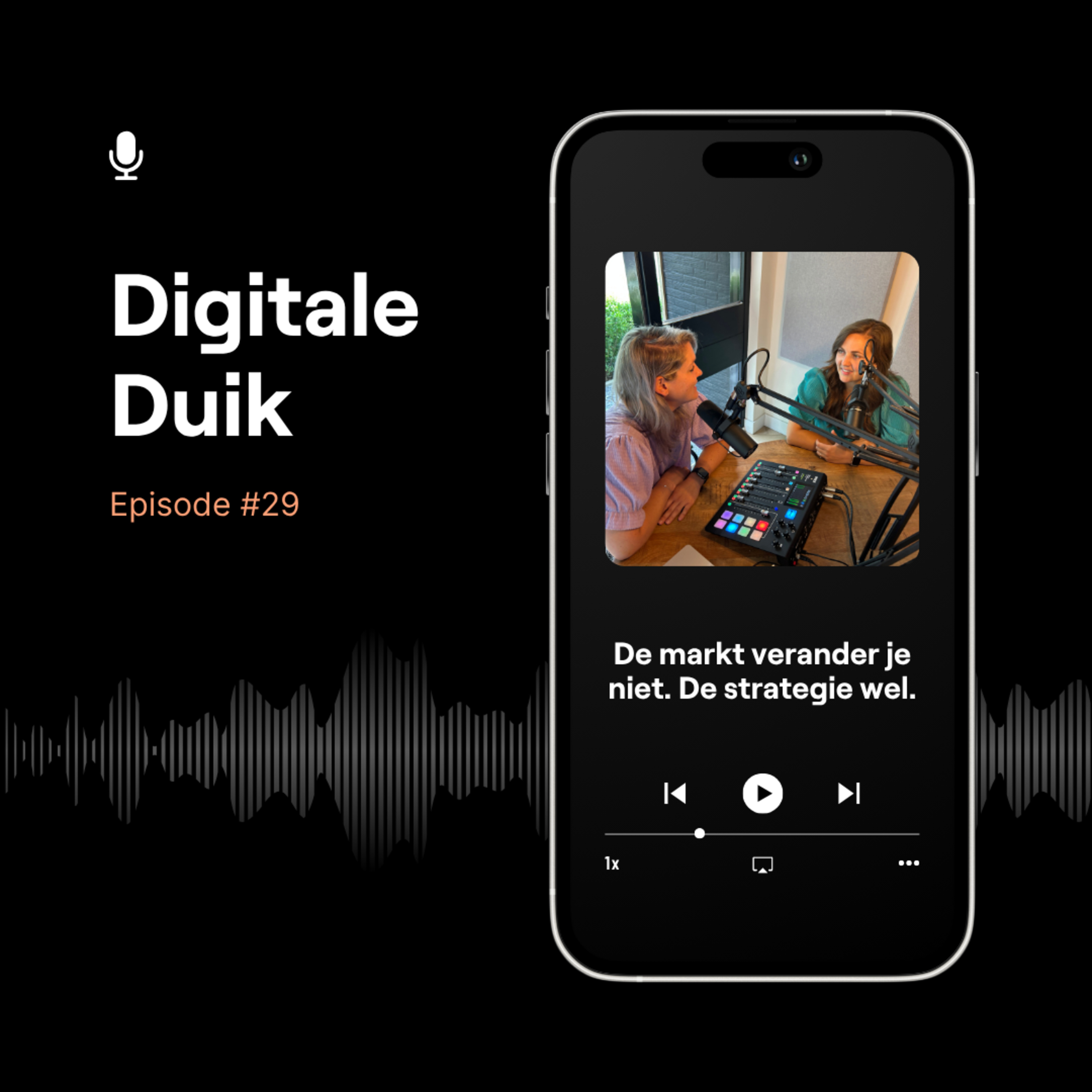 Als de markt niet helemaal mee zit... dan verander je jouw strategie. episode artwork