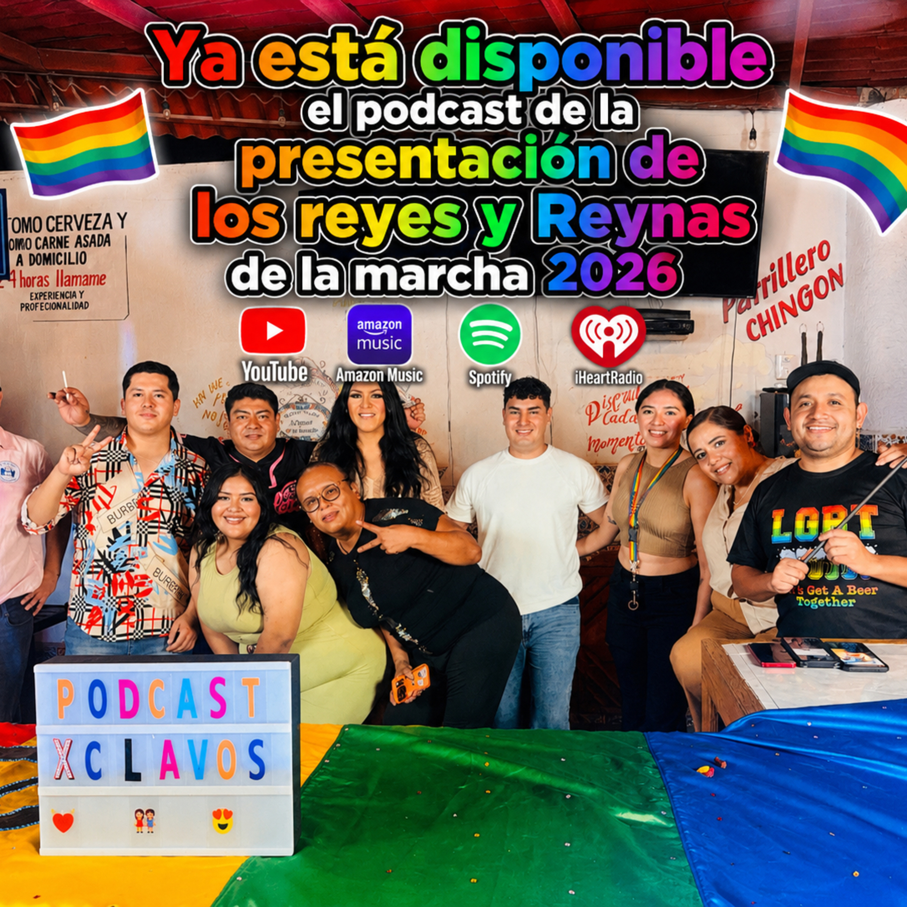 ESCLAVOS EPISODIO 13 T3: ESPECIAL PRESENTACION DE REYES Y REYNAS DE LA MARCHA LGBTI+ 2026 episode artwork