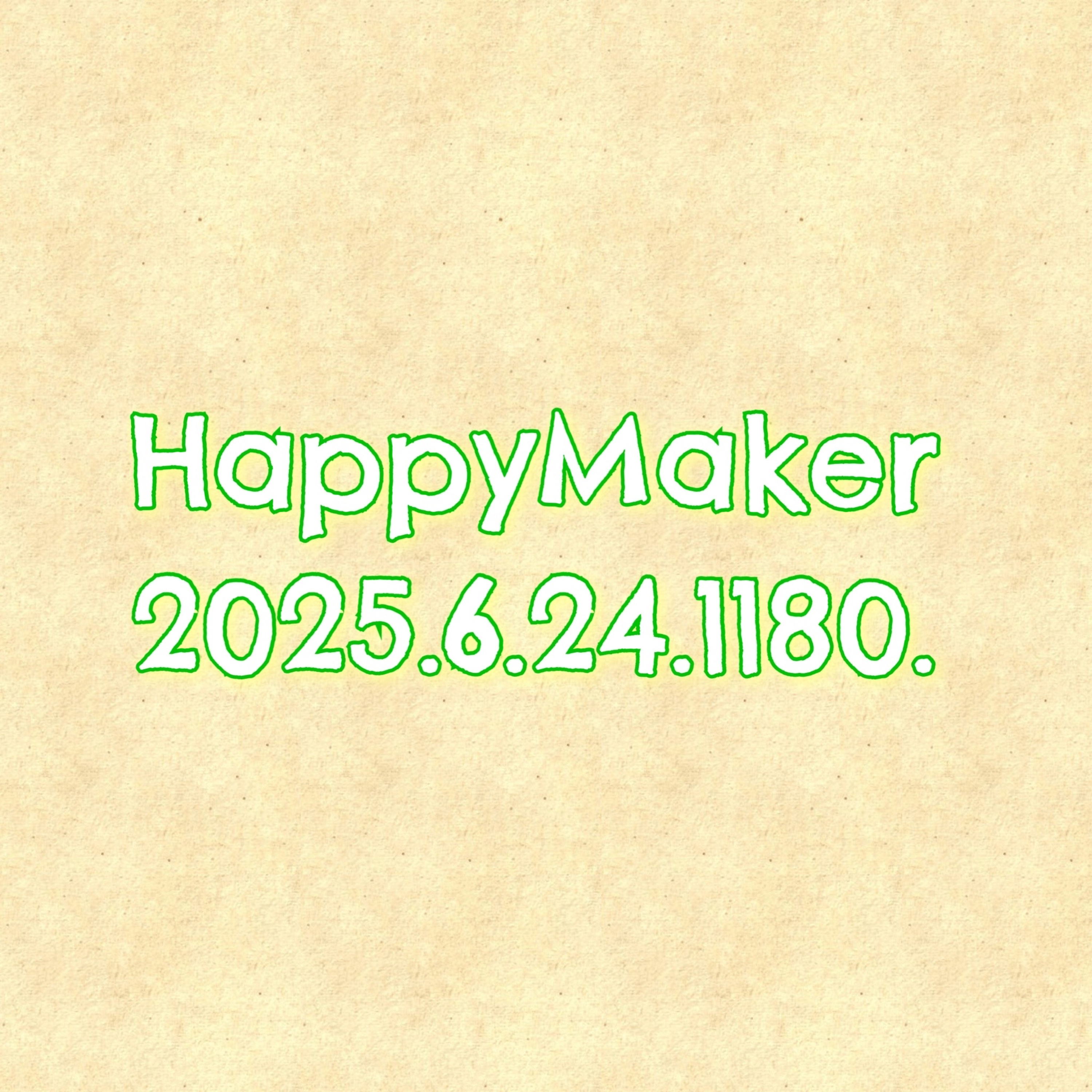 HappyMaker 1180回 episode artwork