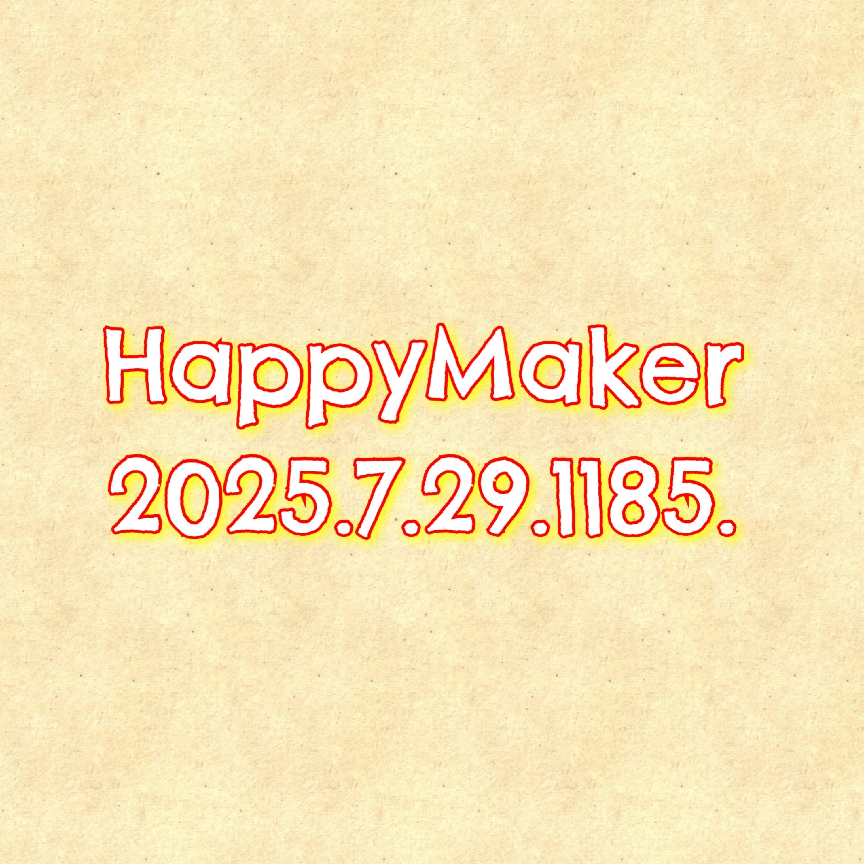 HappyMaker 1185回 episode artwork