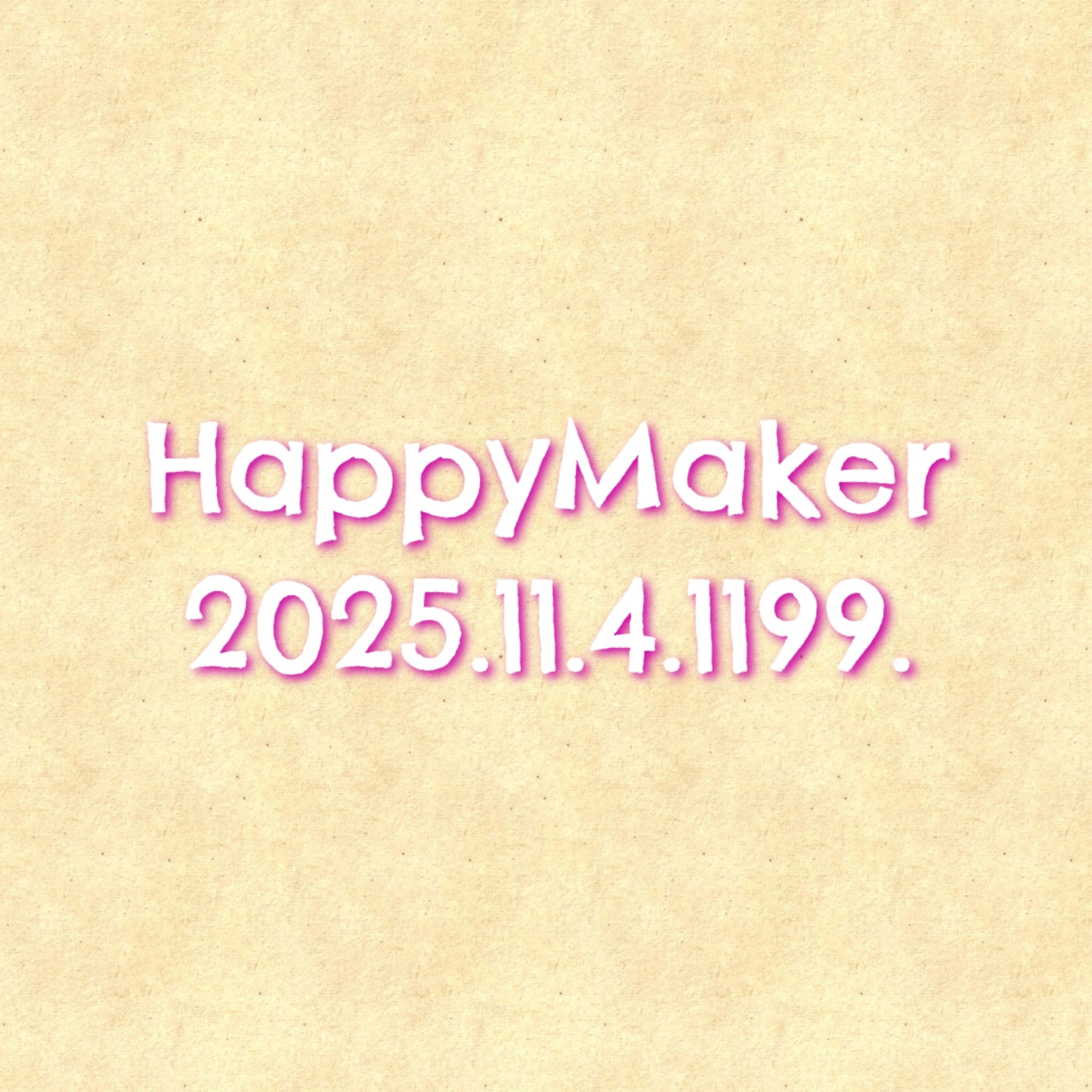 【Webラジオ】HappyMaker 1199回 episode artwork