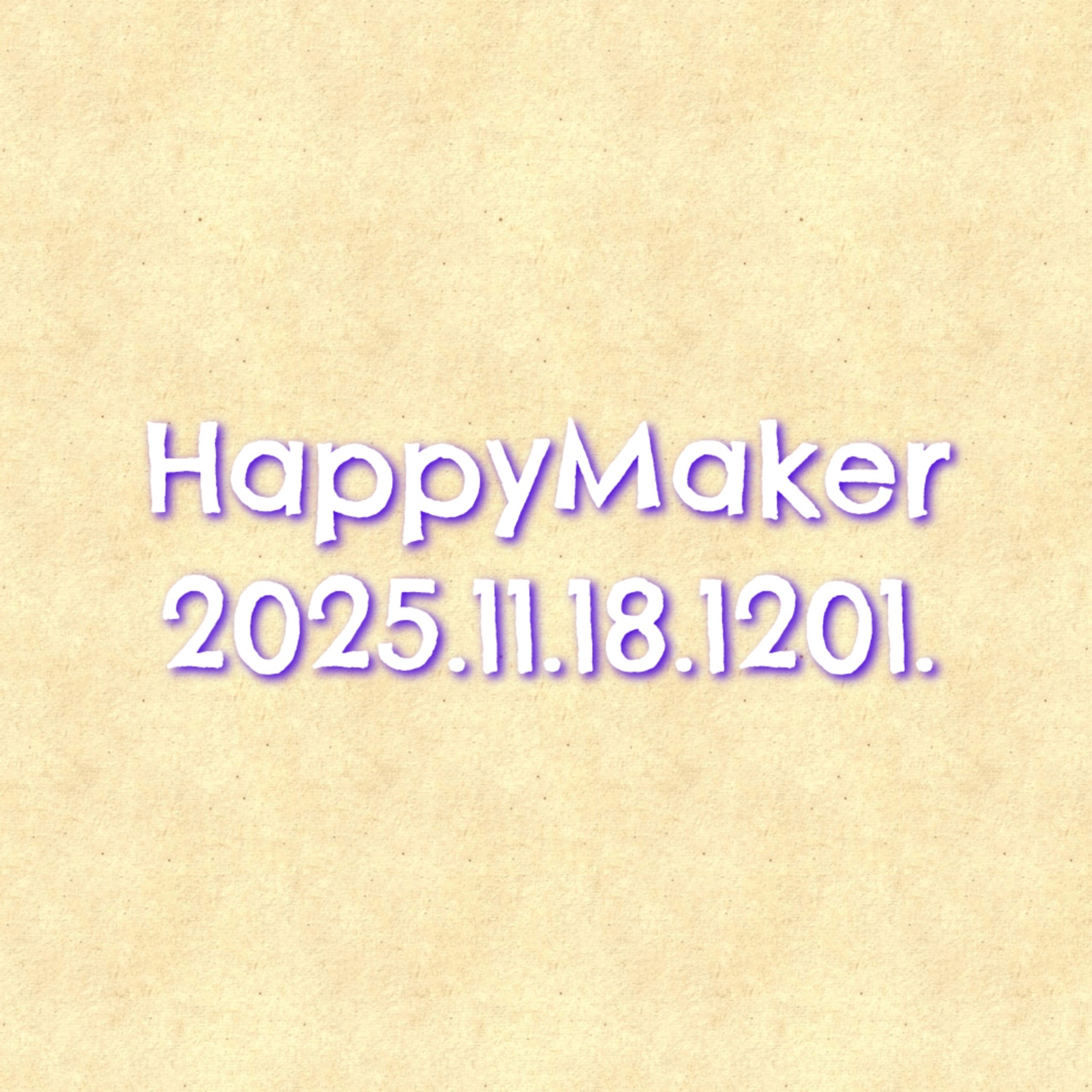 HappyMaker 1201回 episode artwork