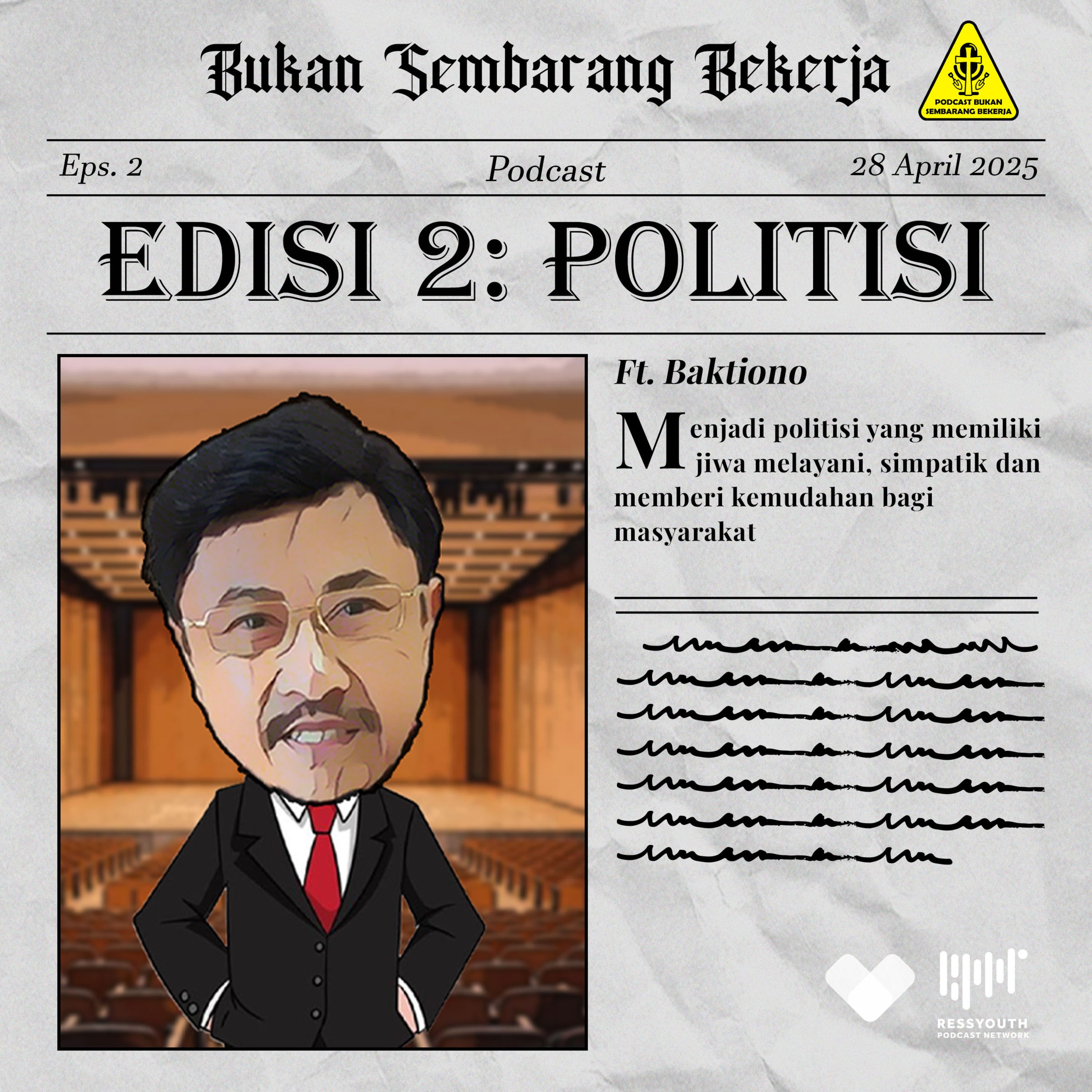 EPS 2: Politisi ft Baktiono (DPRD Kota Surabaya) episode artwork