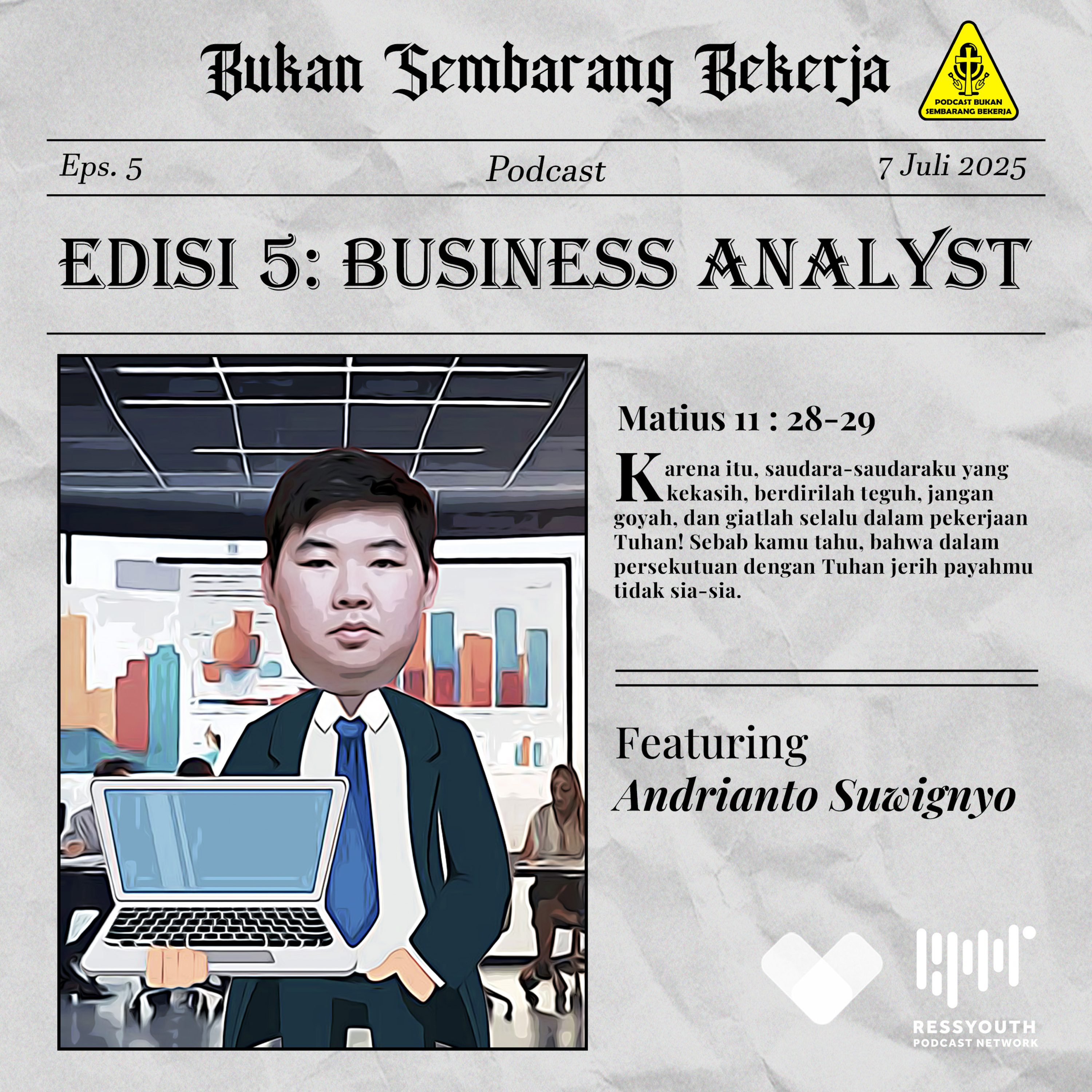 EPS 5: Business Analyst ft Andrianto Suwignyo episode artwork