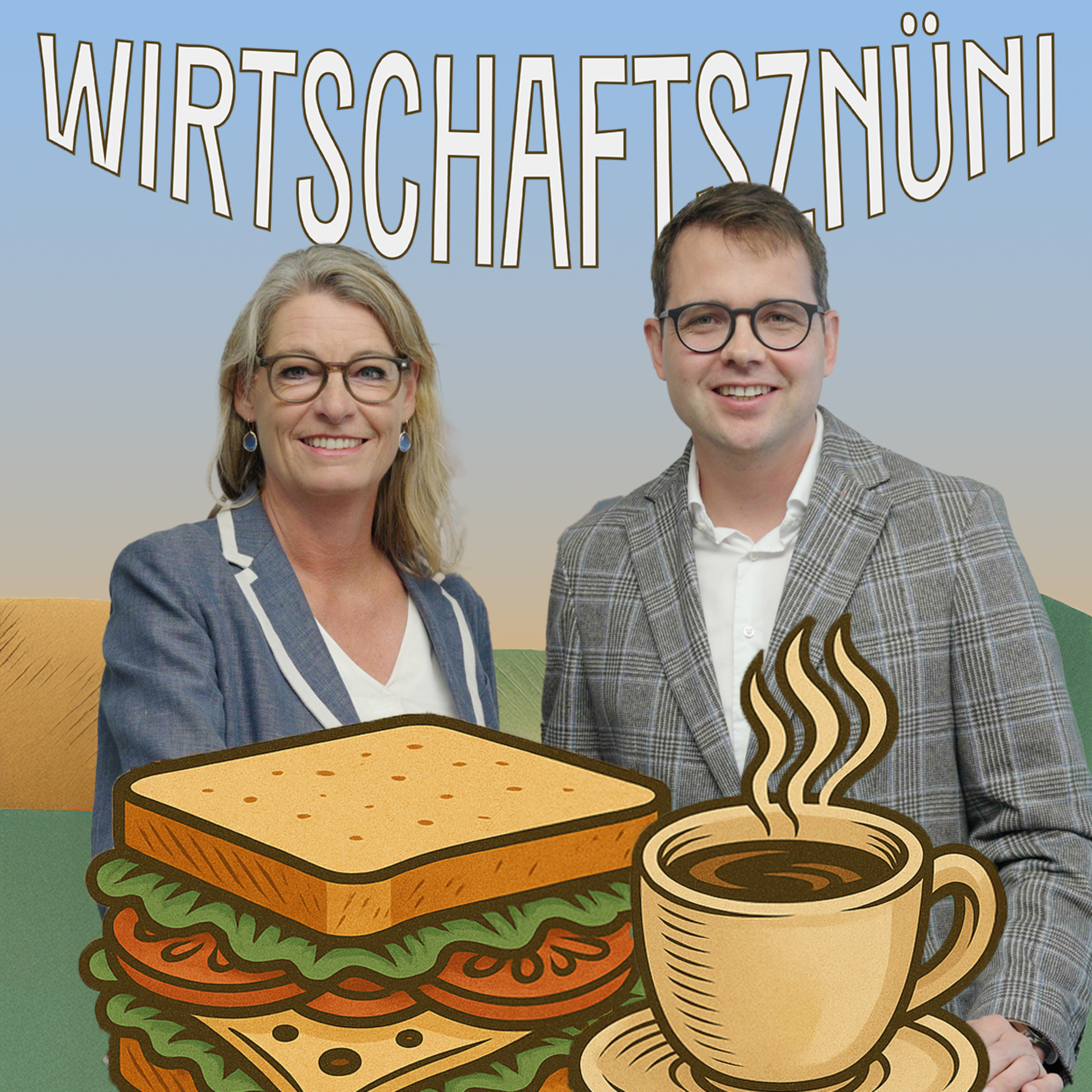 Wirtschaftsznüni mit Sandra Hess Parteipräsidentin FDP Kanton Bern